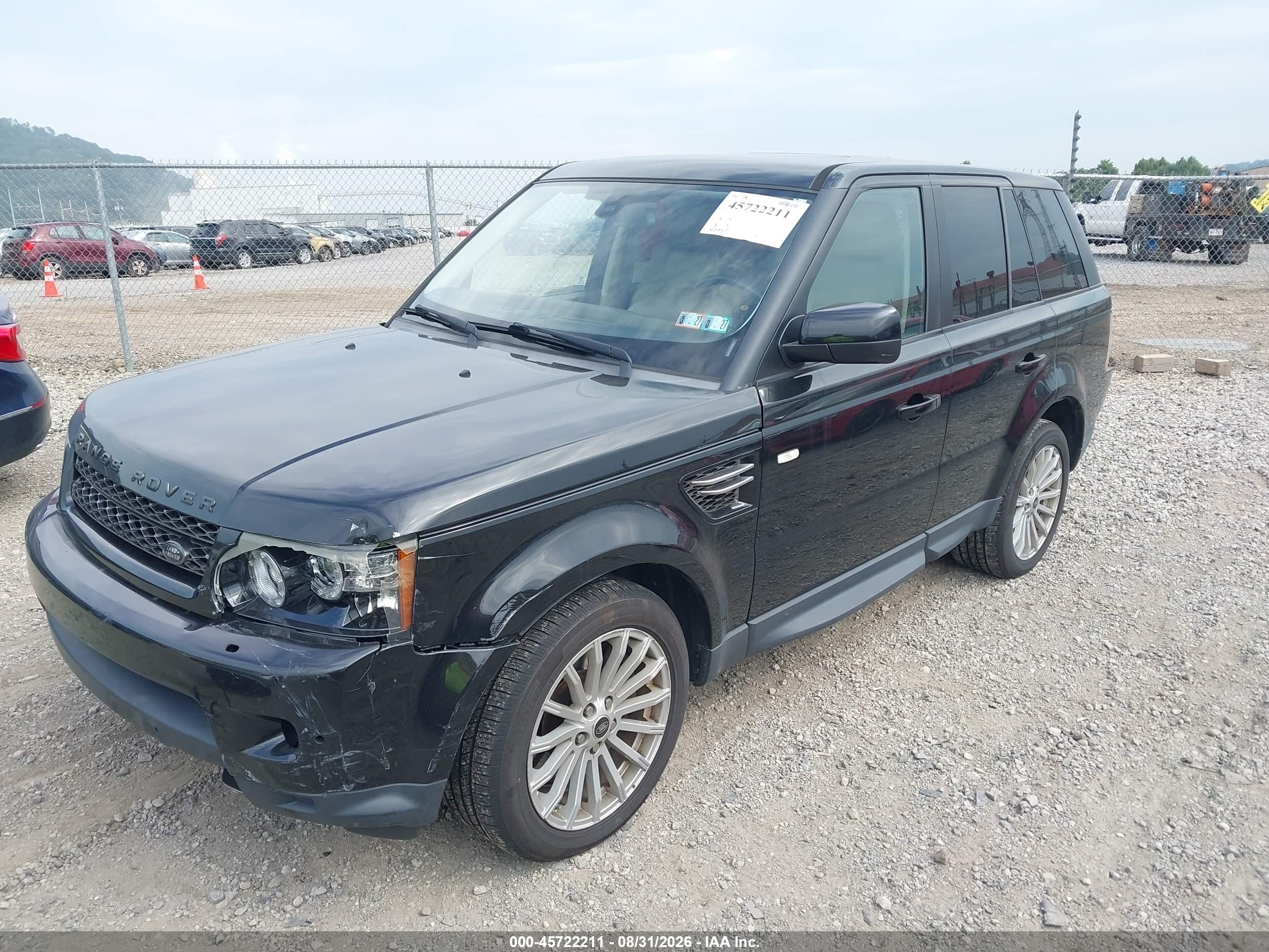 2013 Land Rover Range Rover Sport Hse Blue vin: SALSF2D4XDA786916