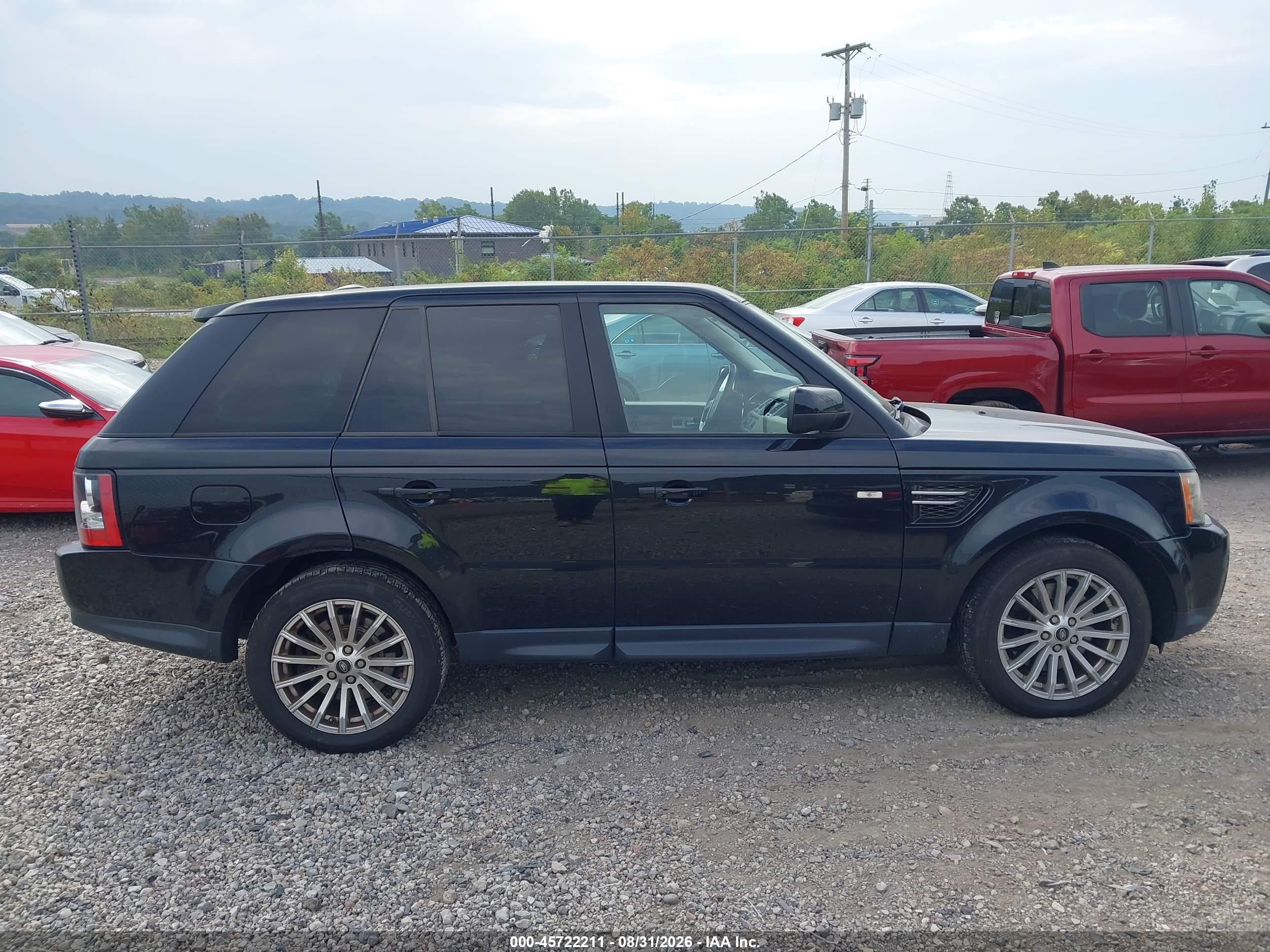 2013 Land Rover Range Rover Sport Hse Blue vin: SALSF2D4XDA786916