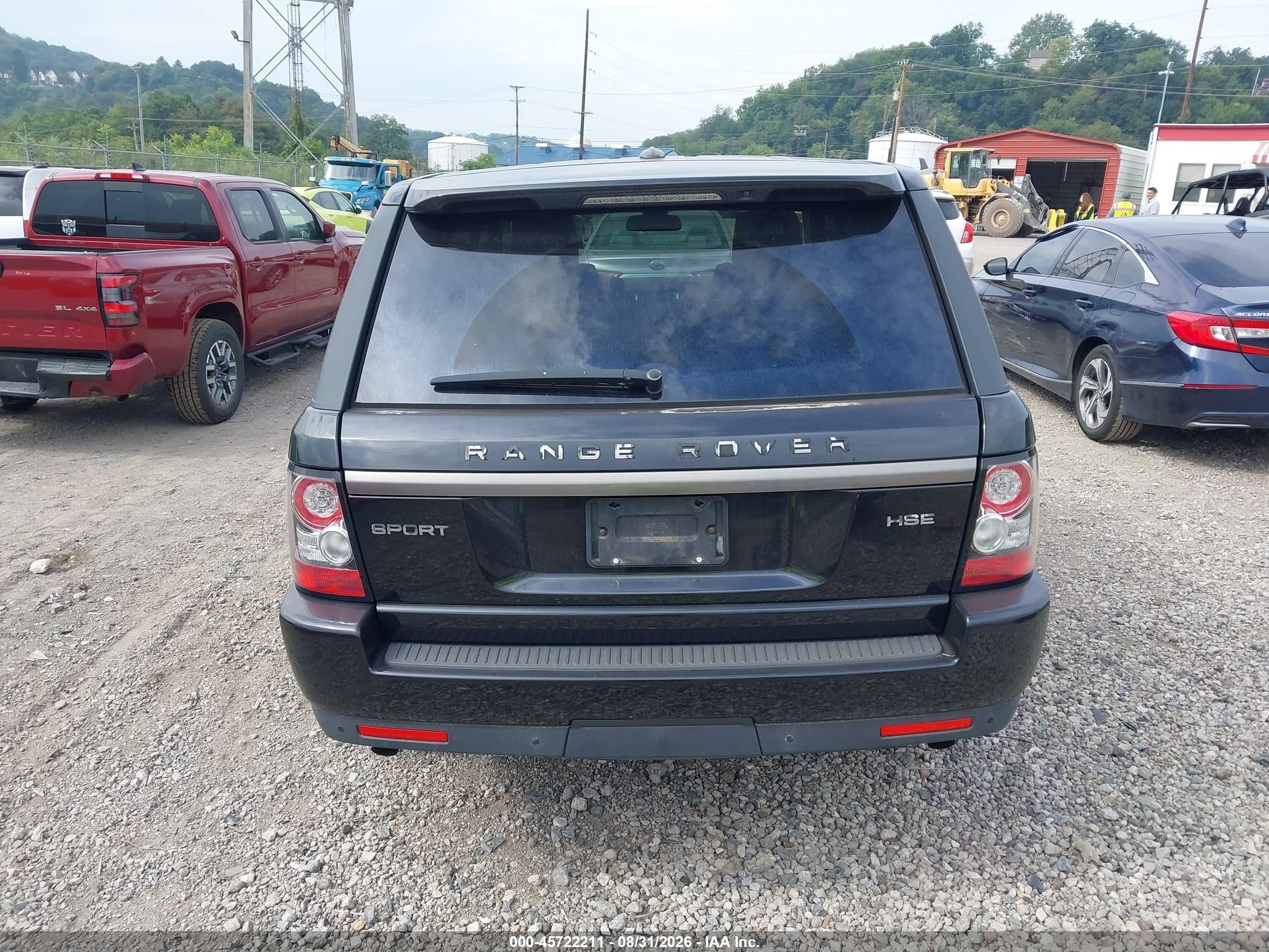 2013 Land Rover Range Rover Sport Hse Blue vin: SALSF2D4XDA786916