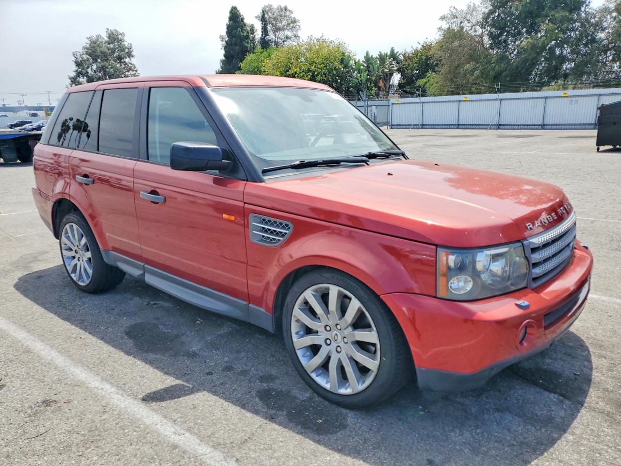 2006 Land Rover Range Rover Sport Supercharged Red vin: SALSH23406A963424