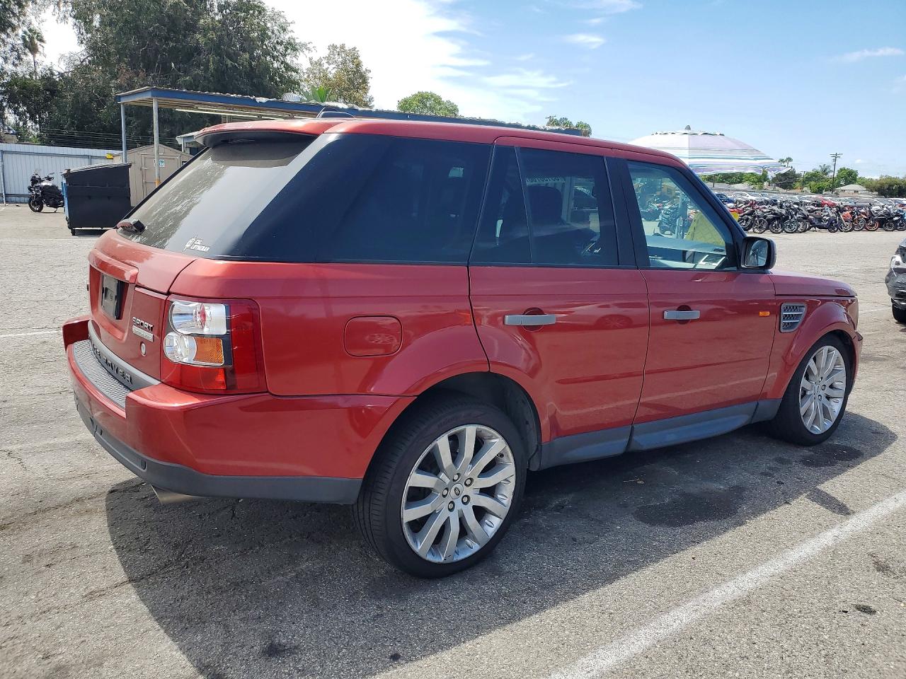 2006 Land Rover Range Rover Sport Supercharged Red vin: SALSH23406A963424