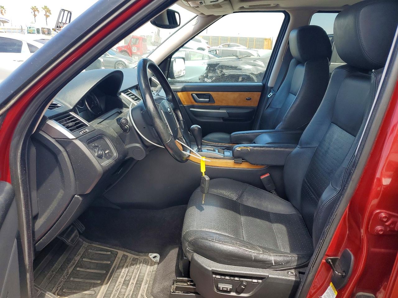 2006 Land Rover Range Rover Sport Supercharged Red vin: SALSH23406A963424