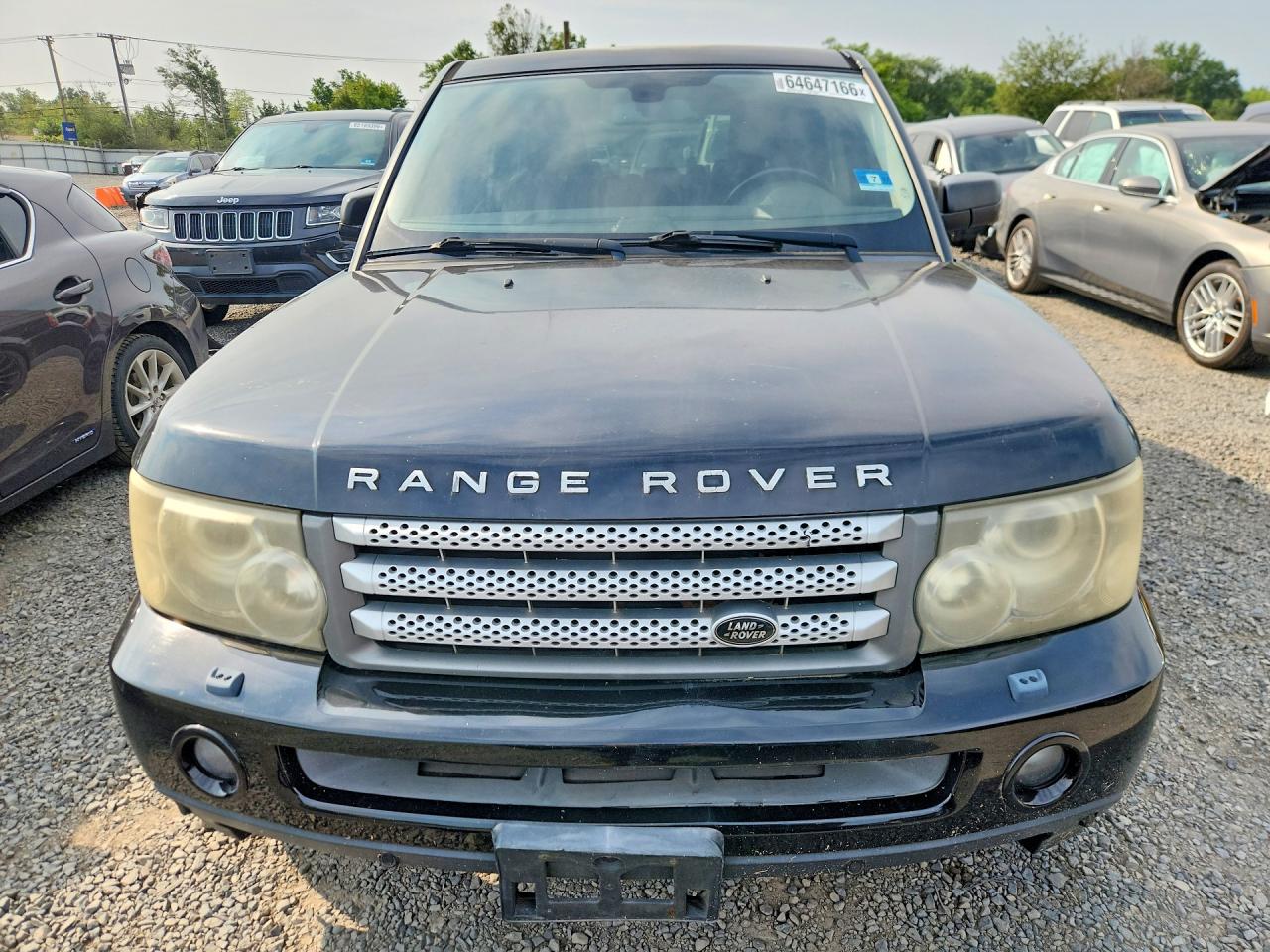 2008 Land Rover Range Rover Sport Supercharged Black vin: SALSH23408A133240