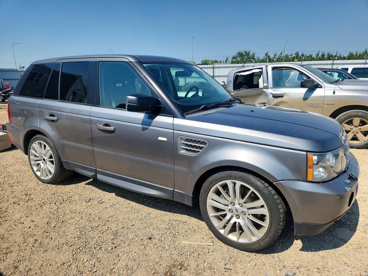 2009 Land Rover Range Rover Sport Supercharged Silver vin: SALSH23409A208889