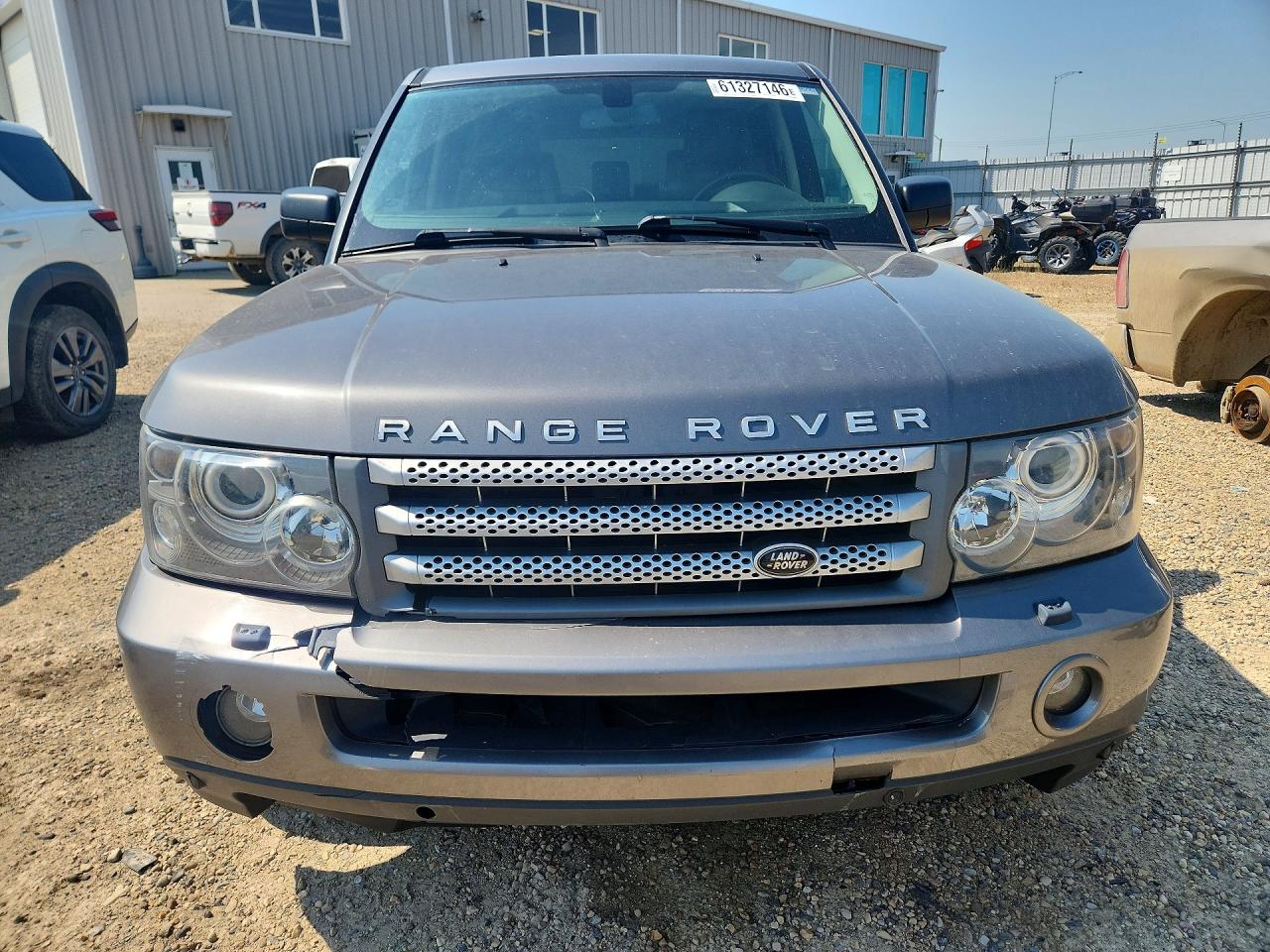 2009 Land Rover Range Rover Sport Supercharged Silver vin: SALSH23409A208889