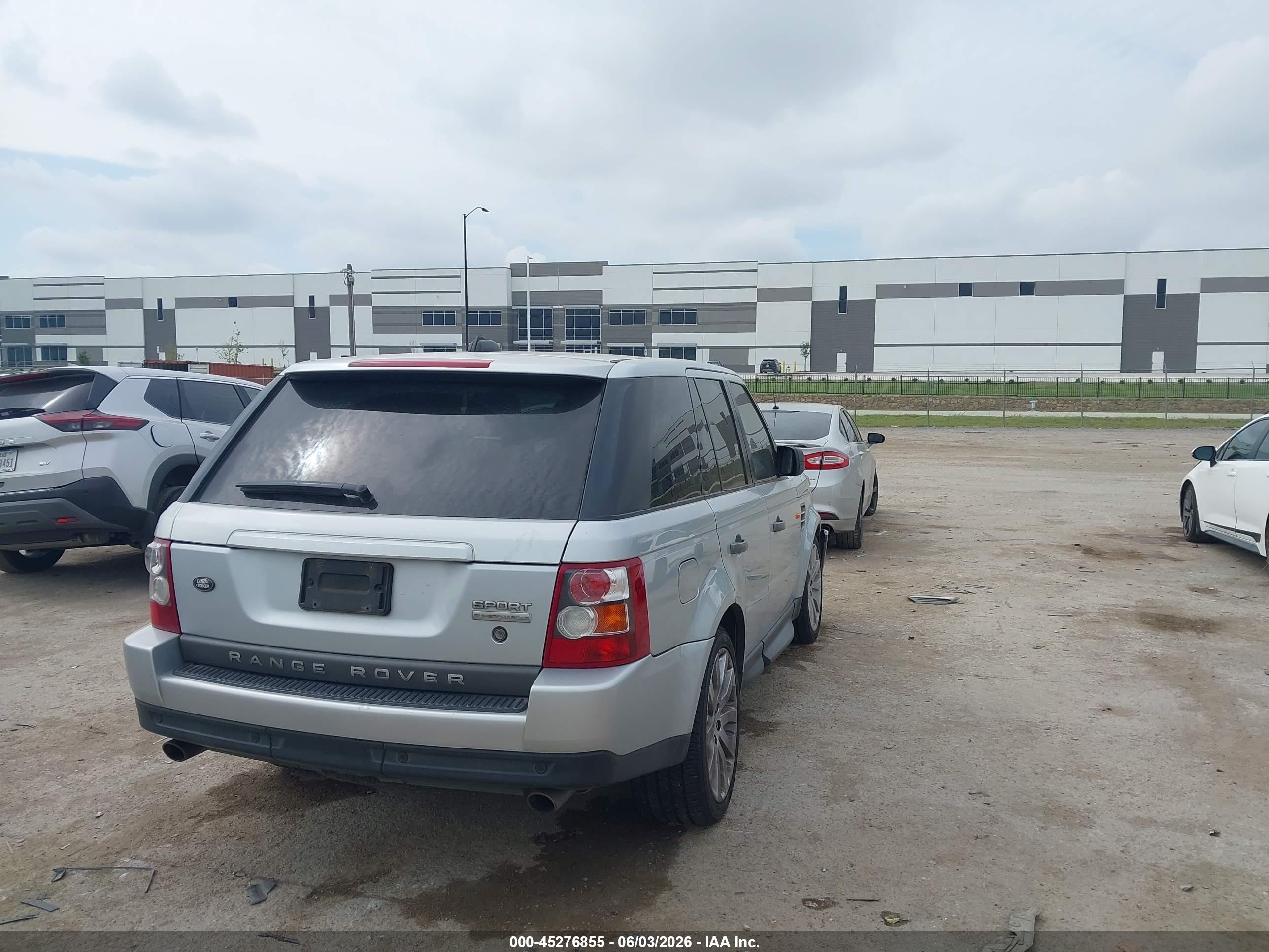 2006 Land Rover Range Rover Sport Supercharged Silver vin: SALSH23416A942694