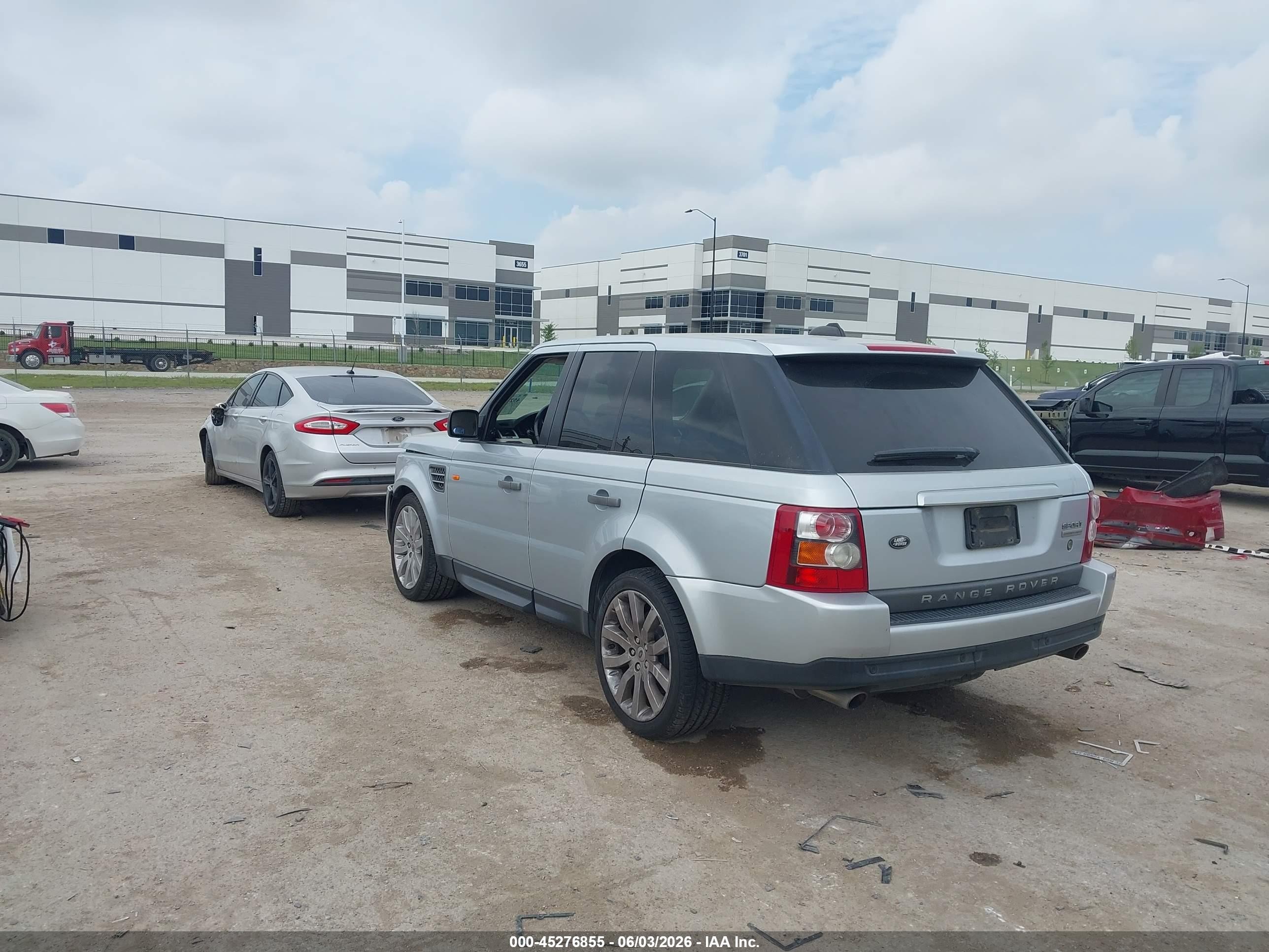 2006 Land Rover Range Rover Sport Supercharged Silver vin: SALSH23416A942694