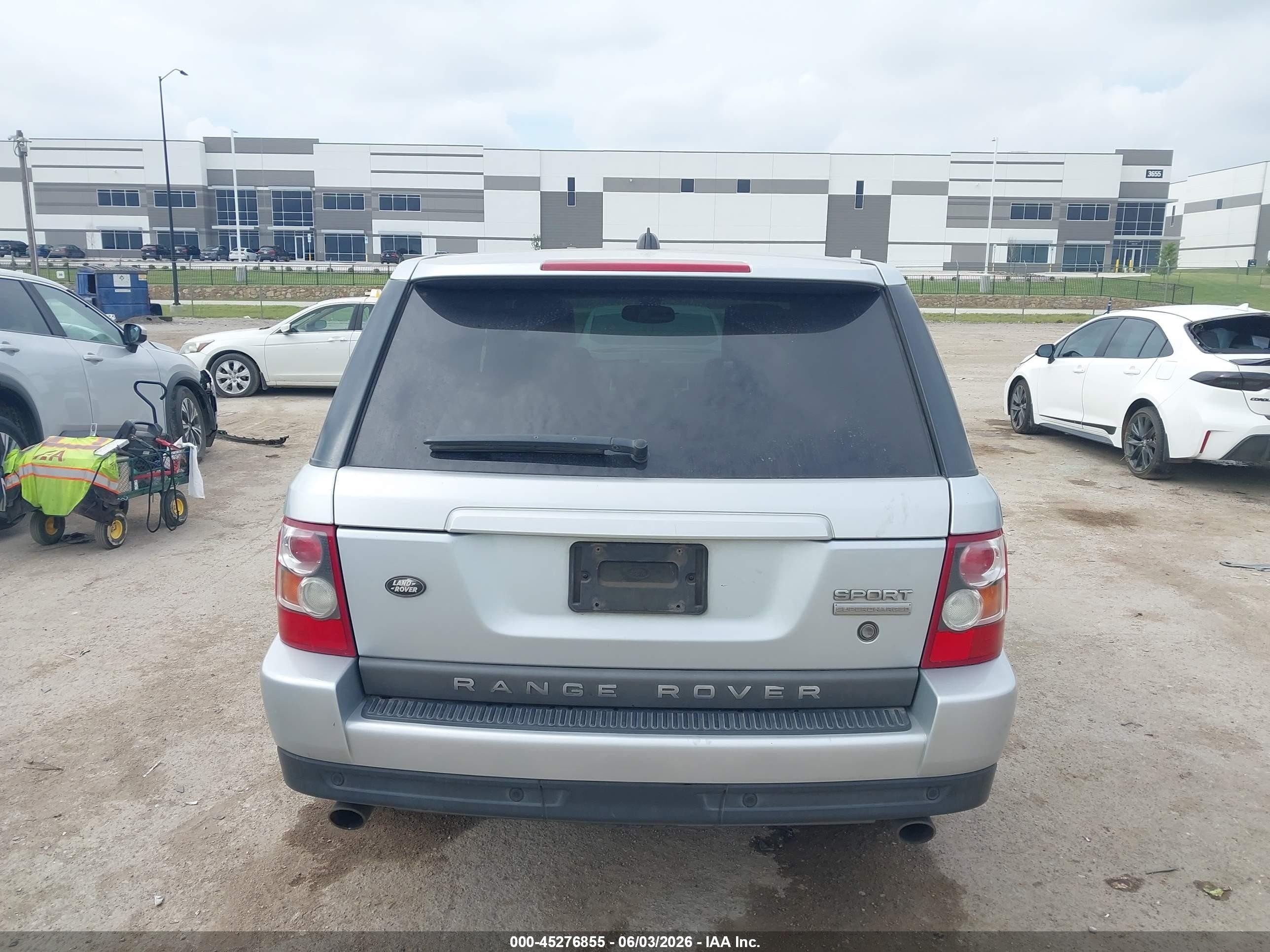 2006 Land Rover Range Rover Sport Supercharged Silver vin: SALSH23416A942694