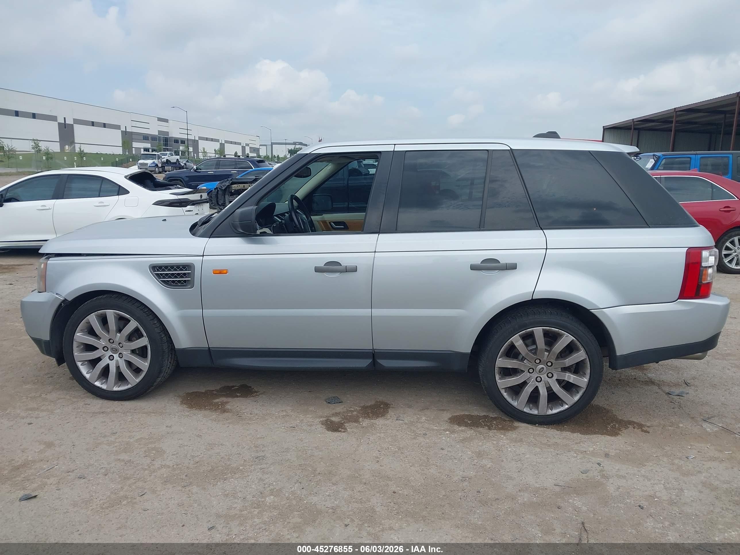 2006 Land Rover Range Rover Sport Supercharged Silver vin: SALSH23416A942694
