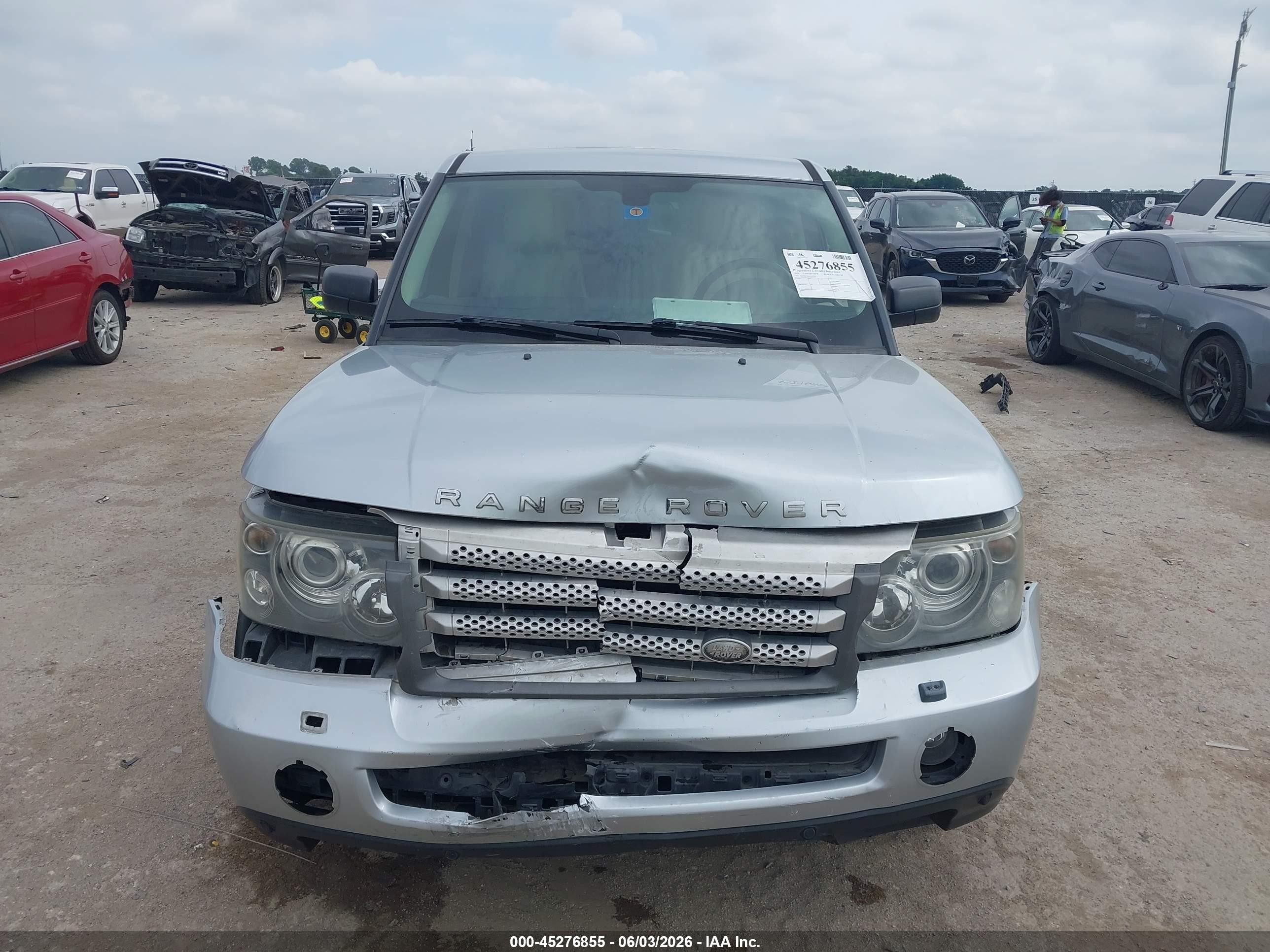 2006 Land Rover Range Rover Sport Supercharged Silver vin: SALSH23416A942694