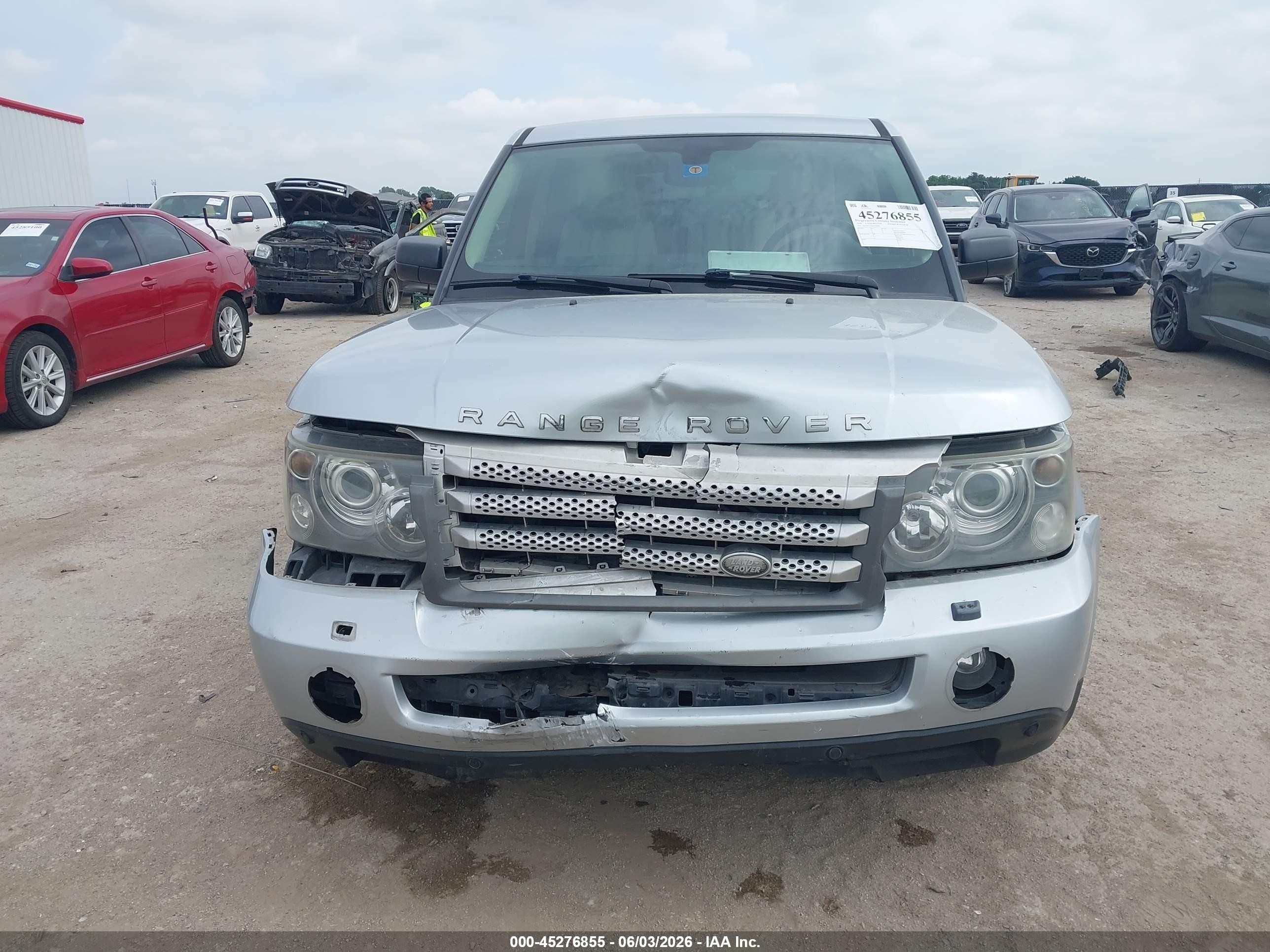 2006 Land Rover Range Rover Sport Supercharged Silver vin: SALSH23416A942694