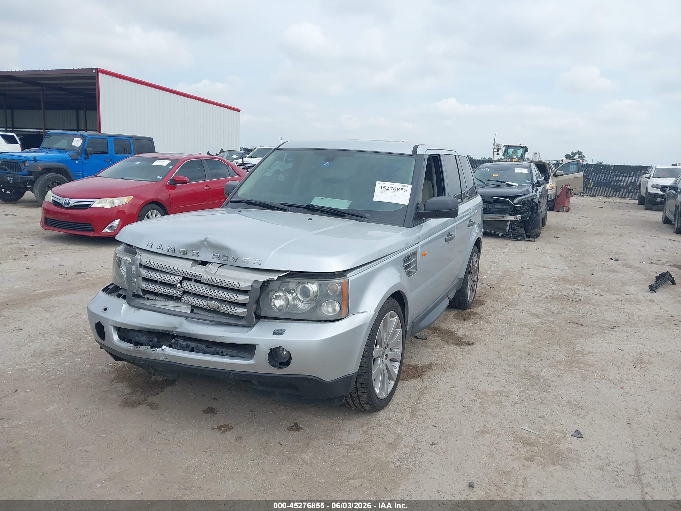 2006 Land Rover Range Rover Sport Supercharged Silver vin: SALSH23416A942694