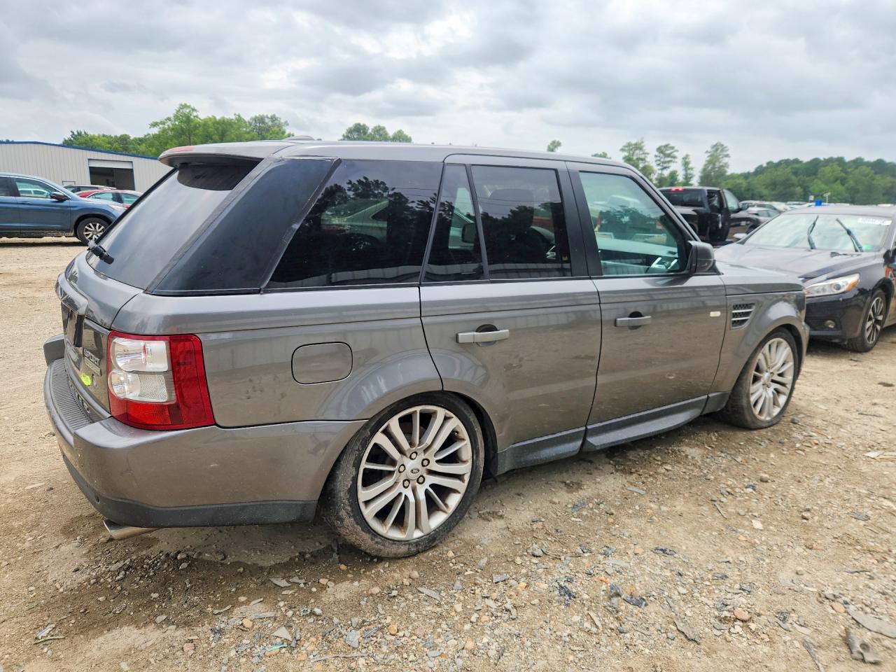 2009 Land Rover Range Rover Sport Supercharged Gray vin: SALSH23419A199457