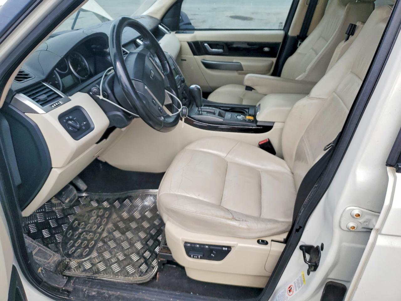 2007 Land Rover Range Rover Sport Supercharged White vin: SALSH23427A999455