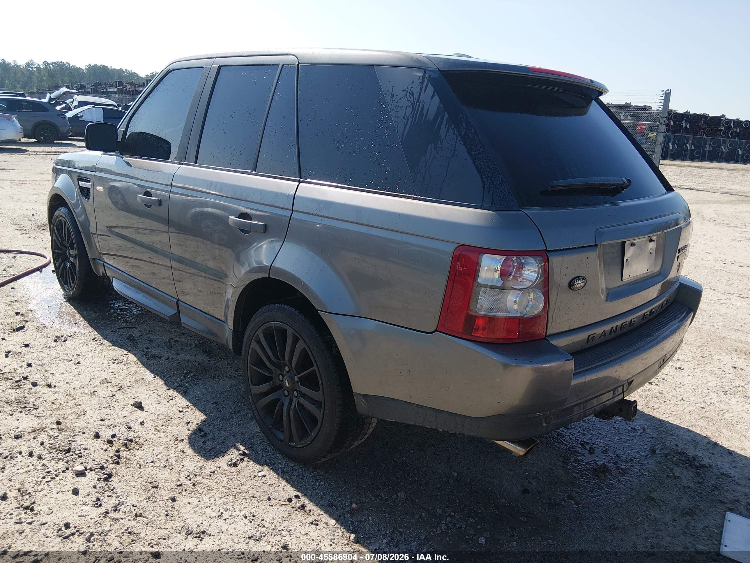 2009 Land Rover Range Rover Sport Supercharged Black vin: SALSH23429A193358