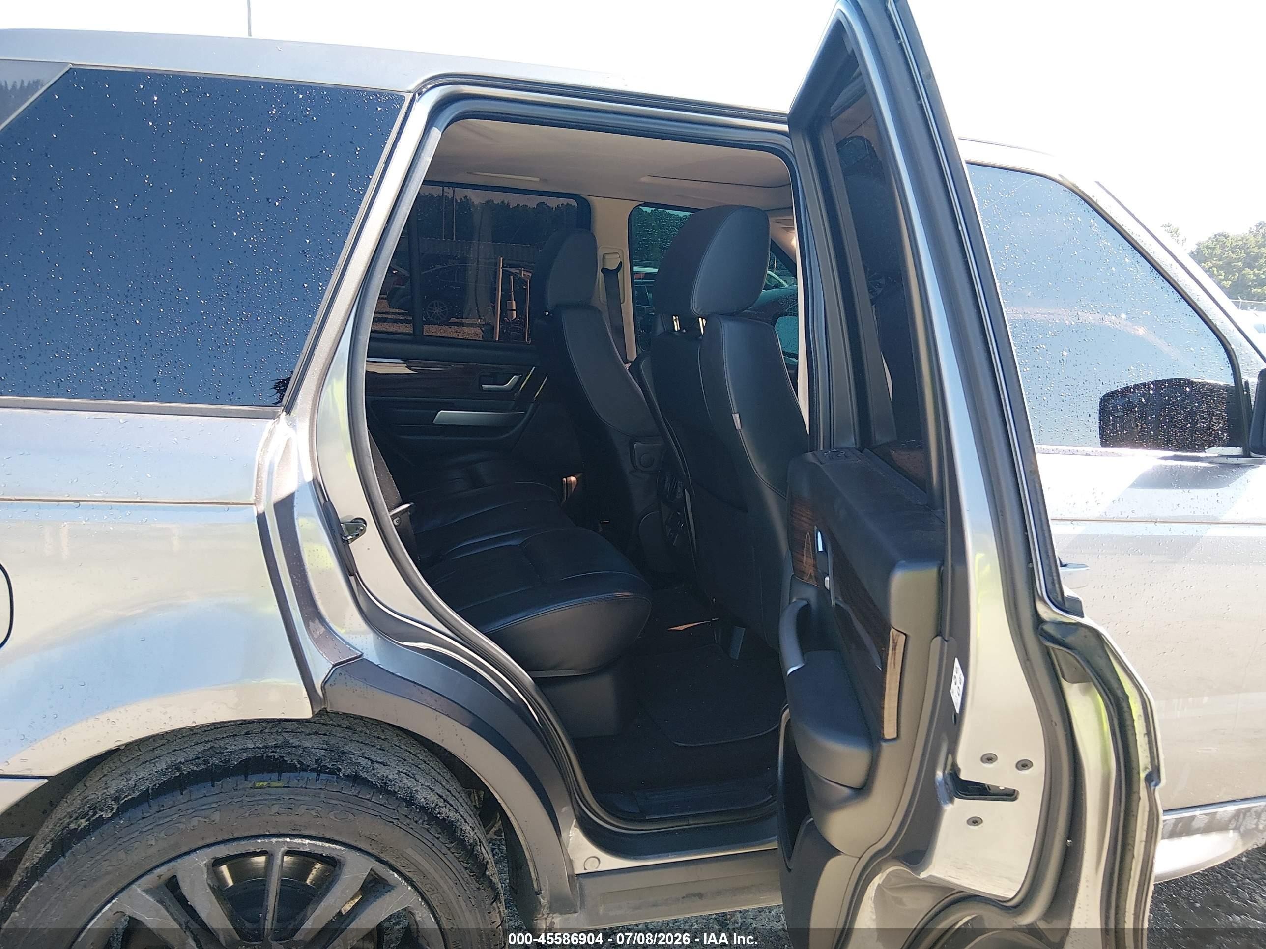 2009 Land Rover Range Rover Sport Supercharged Black vin: SALSH23429A193358