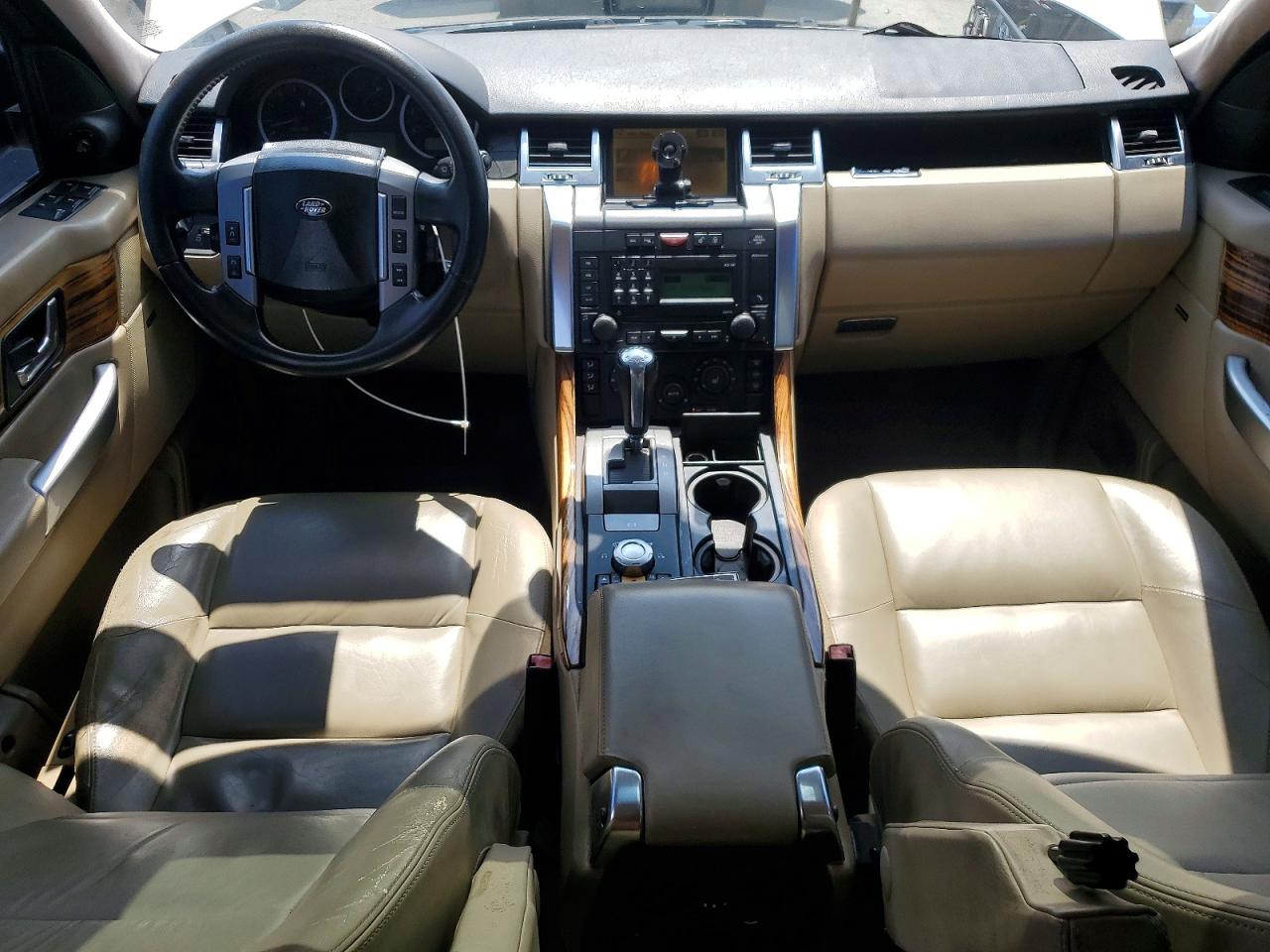 2009 Land Rover Range Rover Sport Supercharged White vin: SALSH23429A195675
