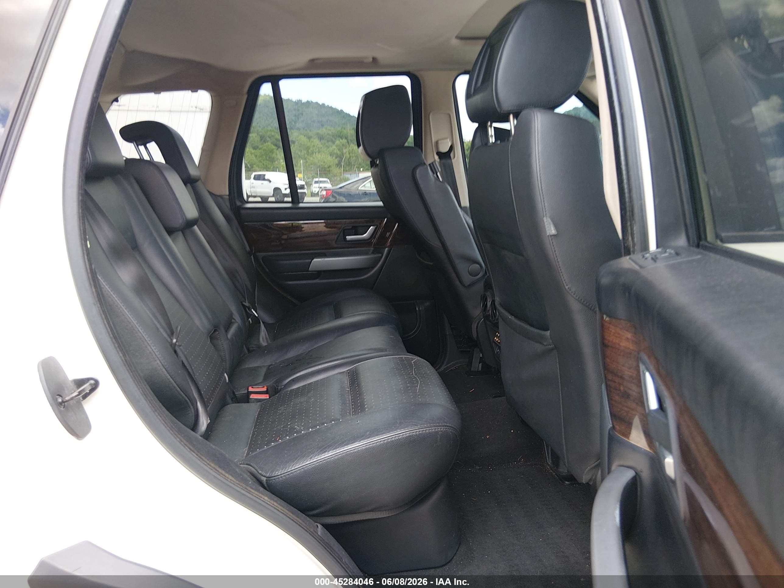 2008 Land Rover Range Rover Sport Supercharged White vin: SALSH23448A173143