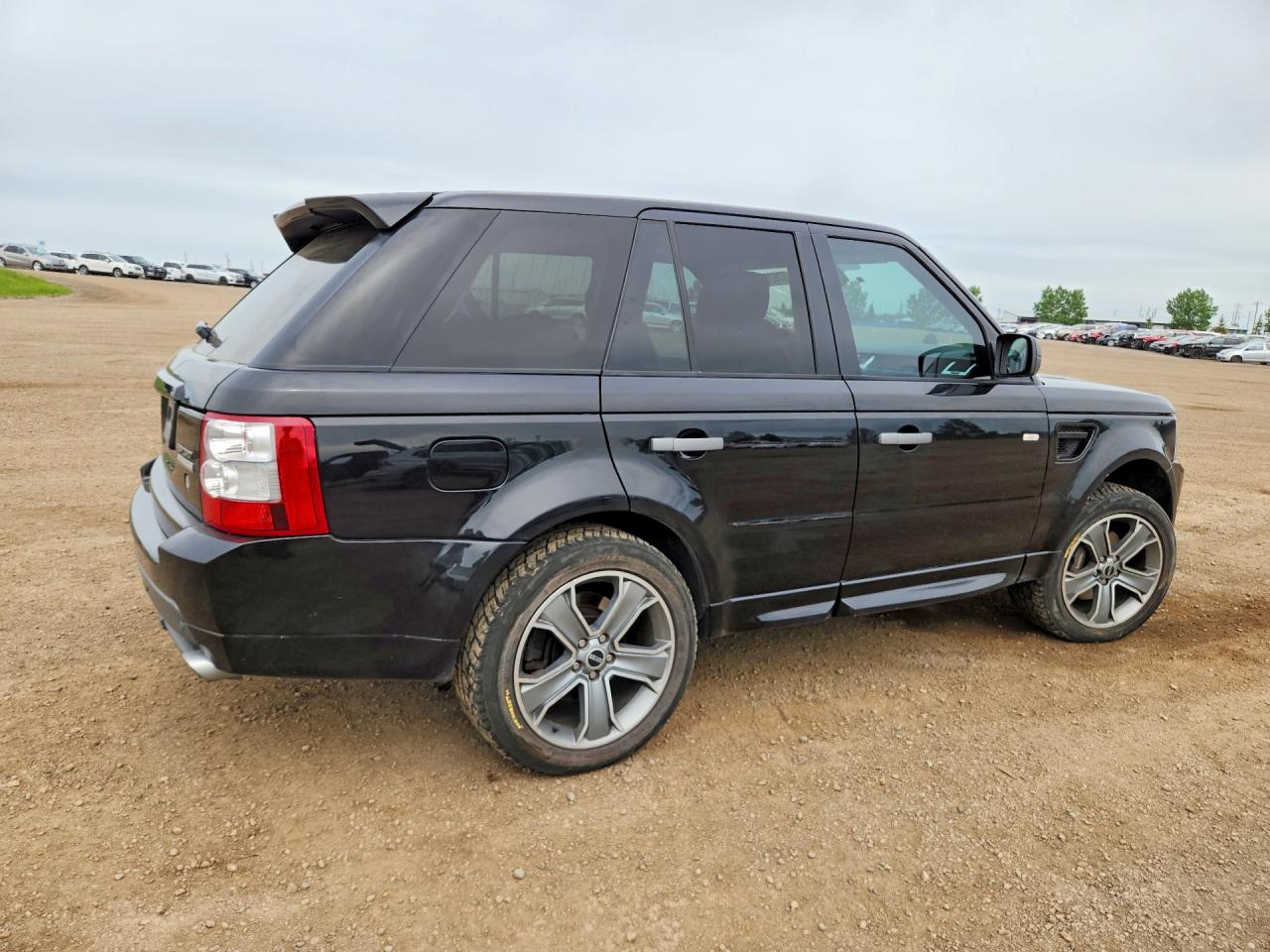 2009 Land Rover Range Rover Sport Supercharged Black vin: SALSH23449A204859