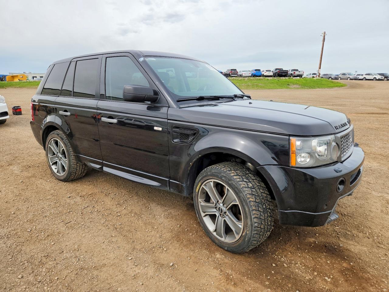 2009 Land Rover Range Rover Sport Supercharged Black vin: SALSH23449A204859