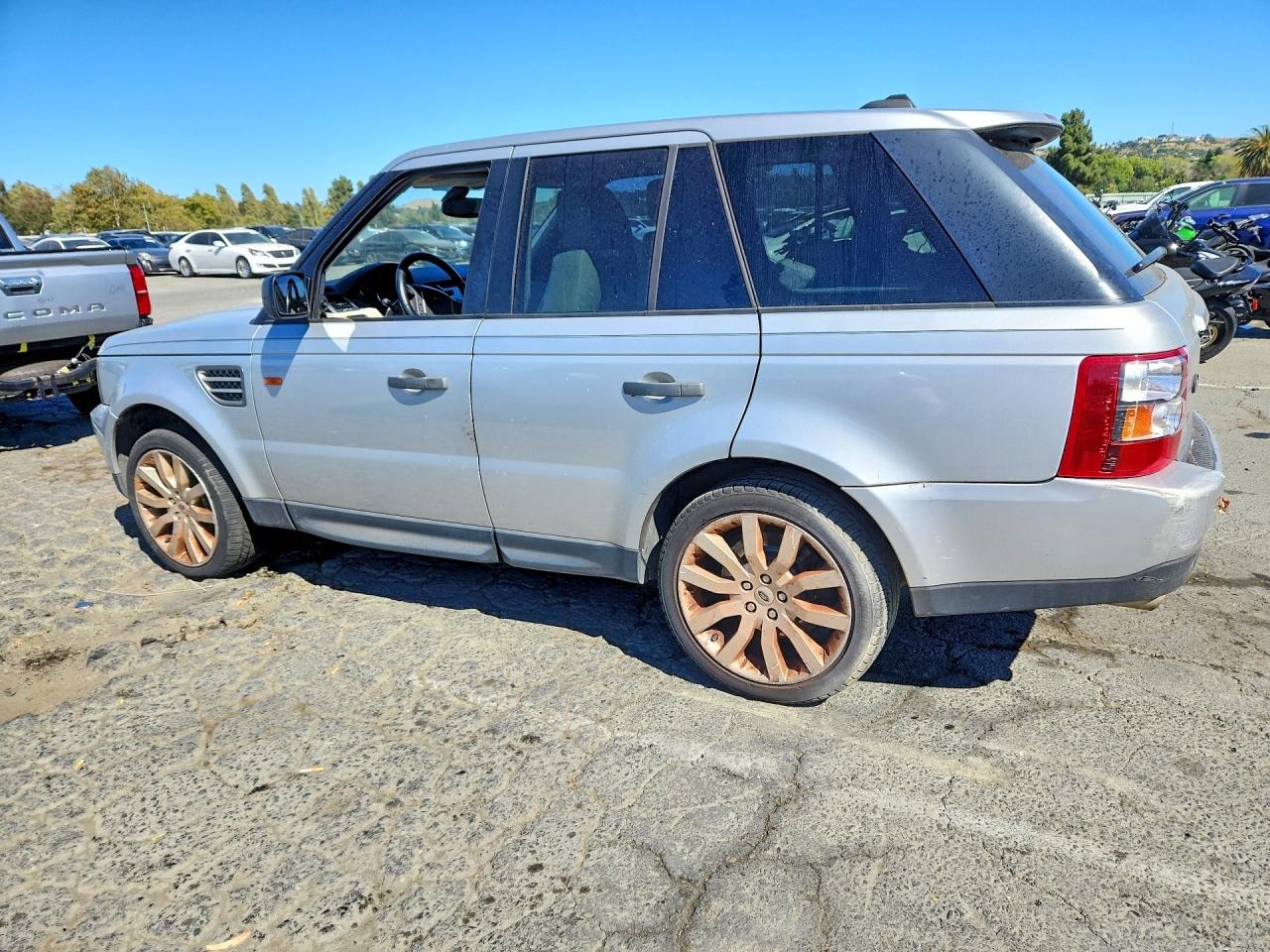 2006 Land Rover Range Rover Sport Supercharged Silver vin: SALSH23456A927020