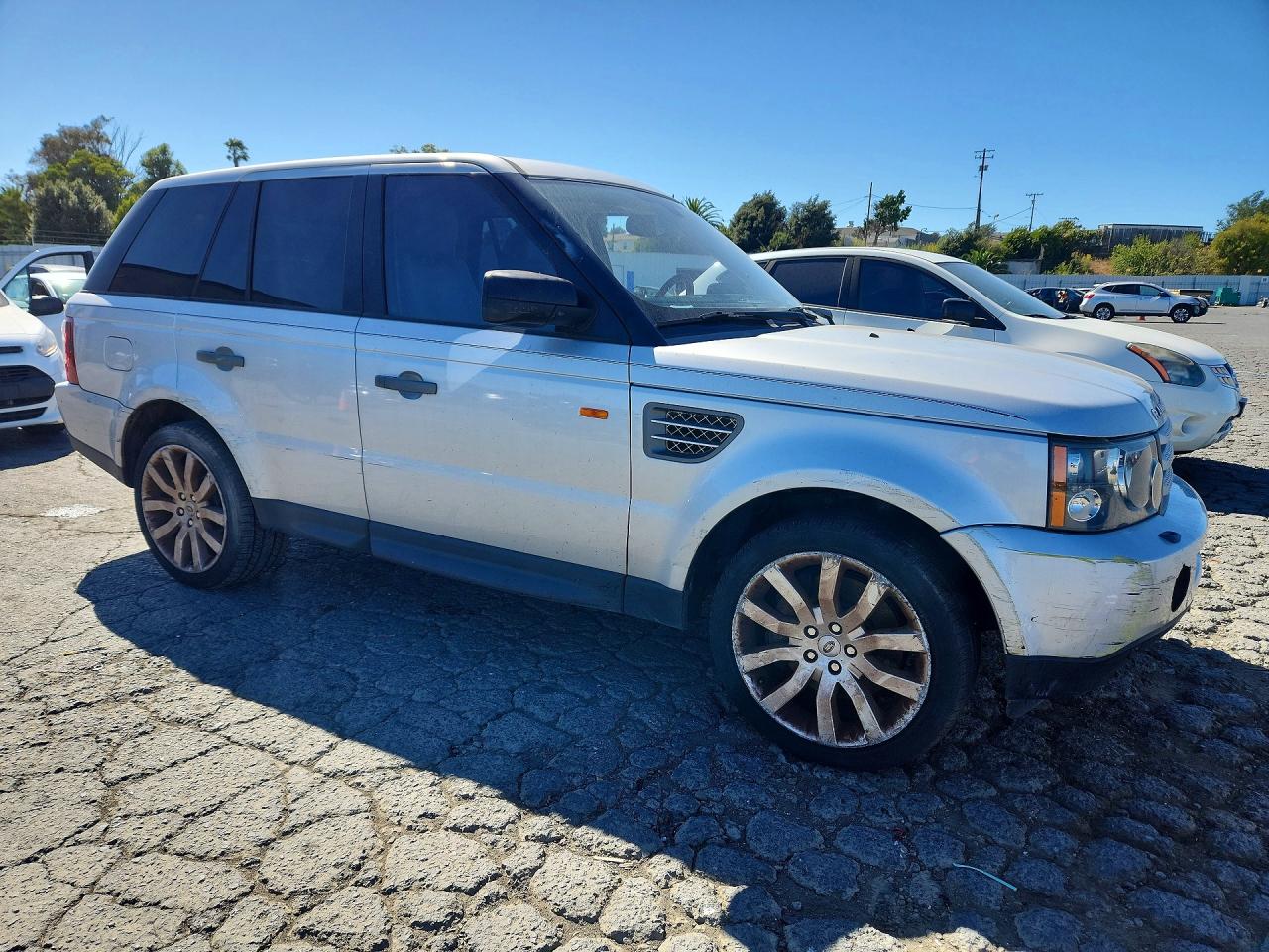 2006 Land Rover Range Rover Sport Supercharged Silver vin: SALSH23456A927020