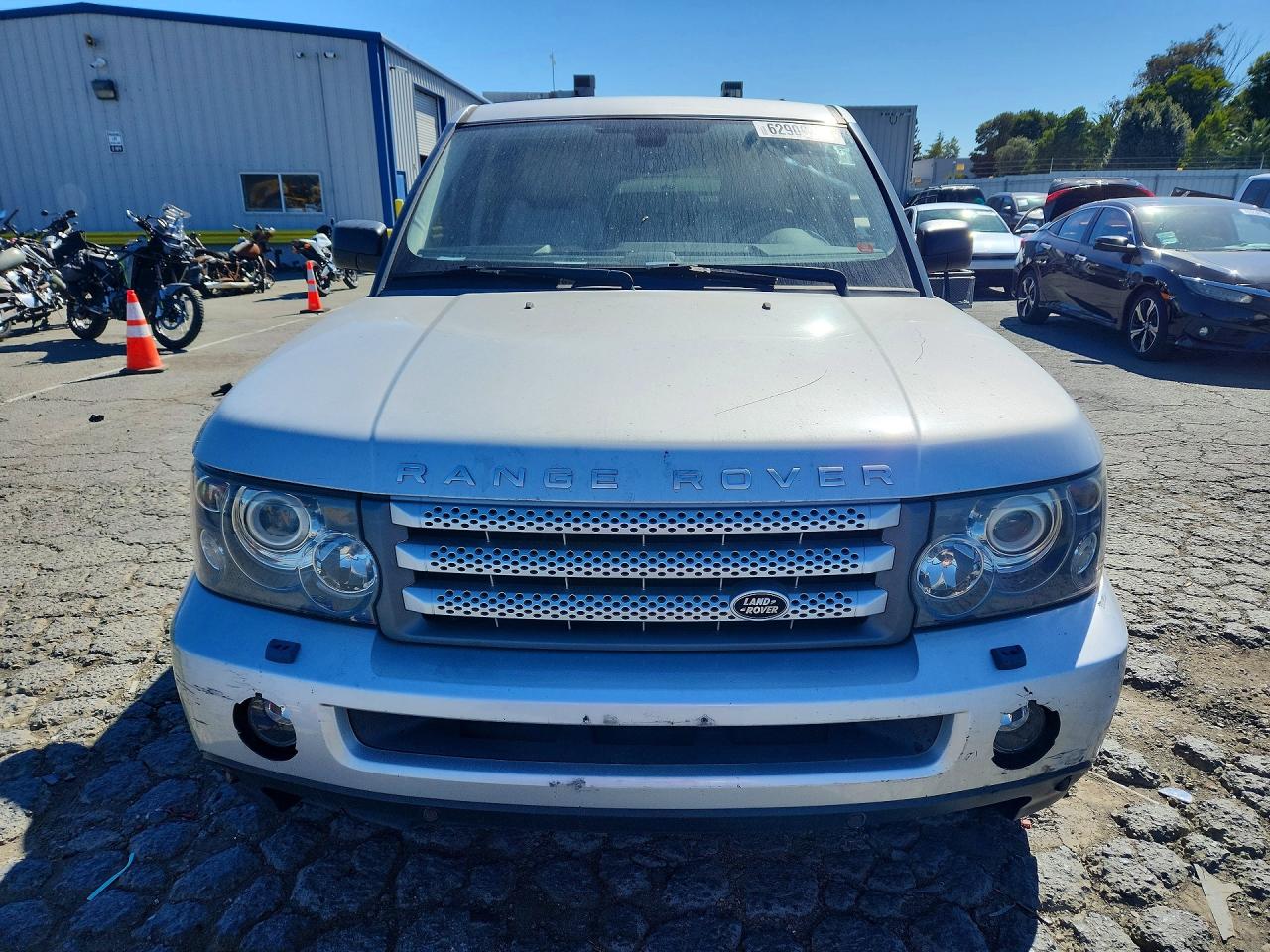 2006 Land Rover Range Rover Sport Supercharged Silver vin: SALSH23456A927020