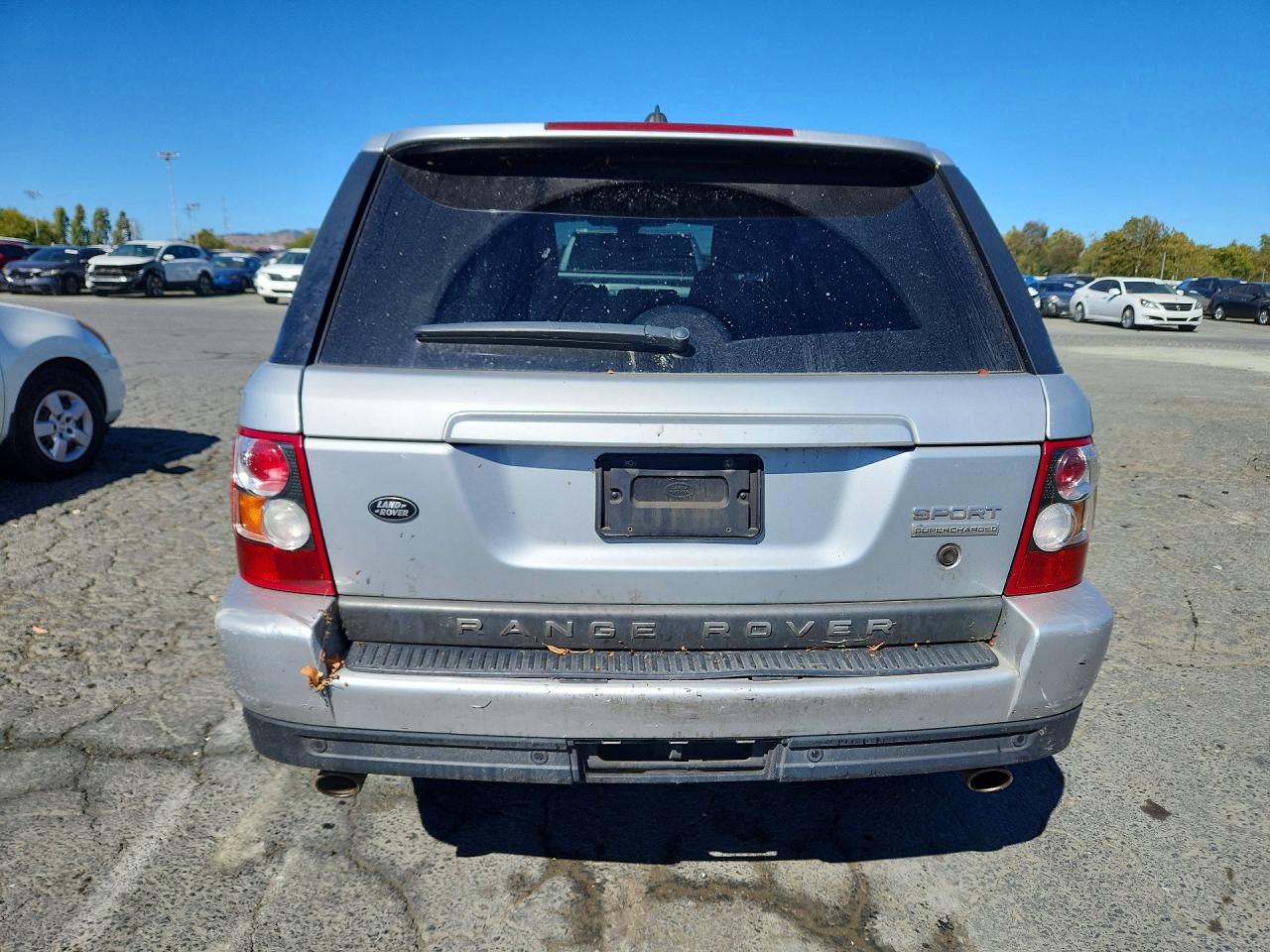 2006 Land Rover Range Rover Sport Supercharged Silver vin: SALSH23456A927020