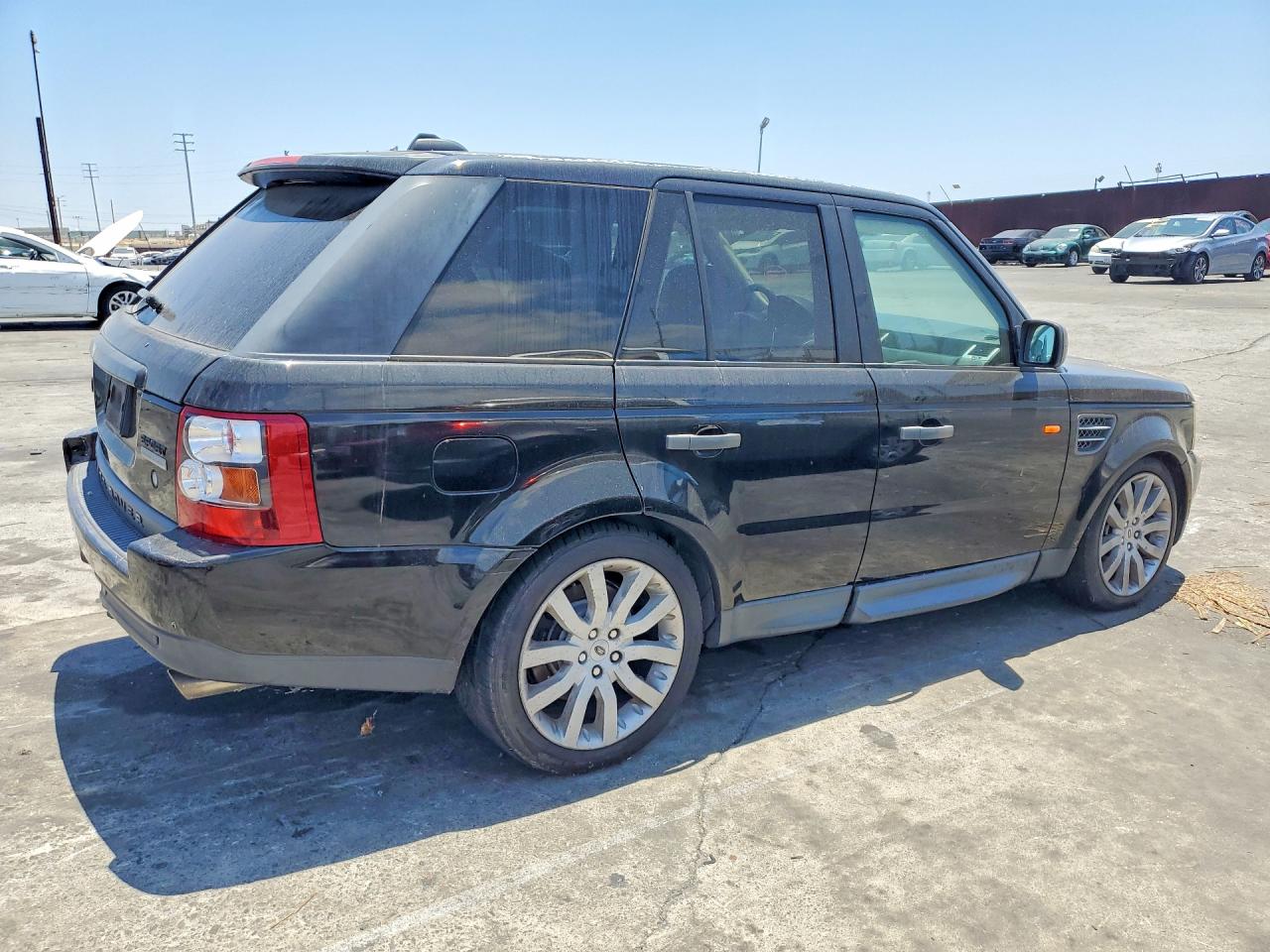 2006 Land Rover Range Rover Sport Supercharged Black vin: SALSH23466A942819