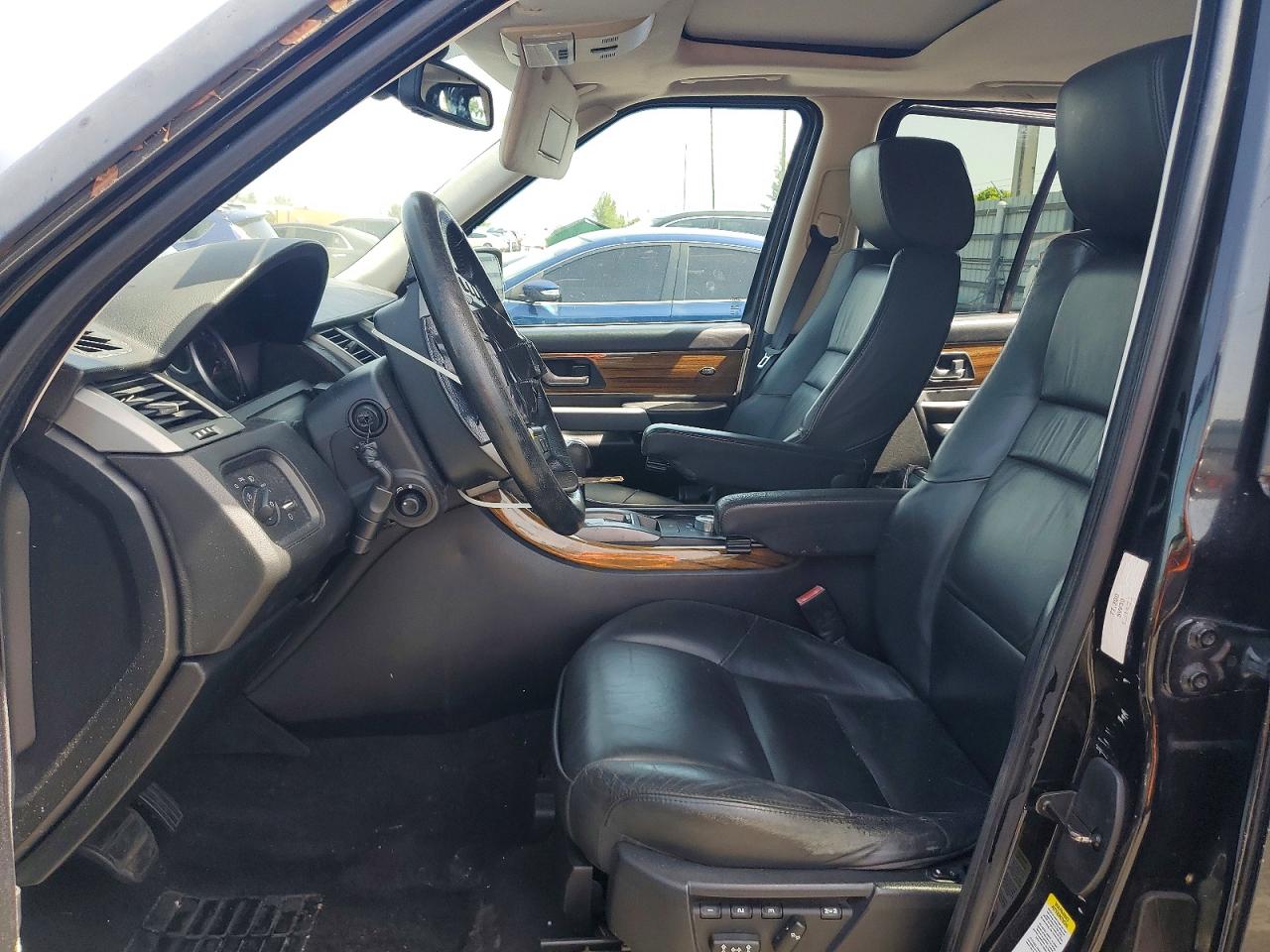 2008 Land Rover Range Rover Sport Supercharged Черный vin: SALSH23468A143061