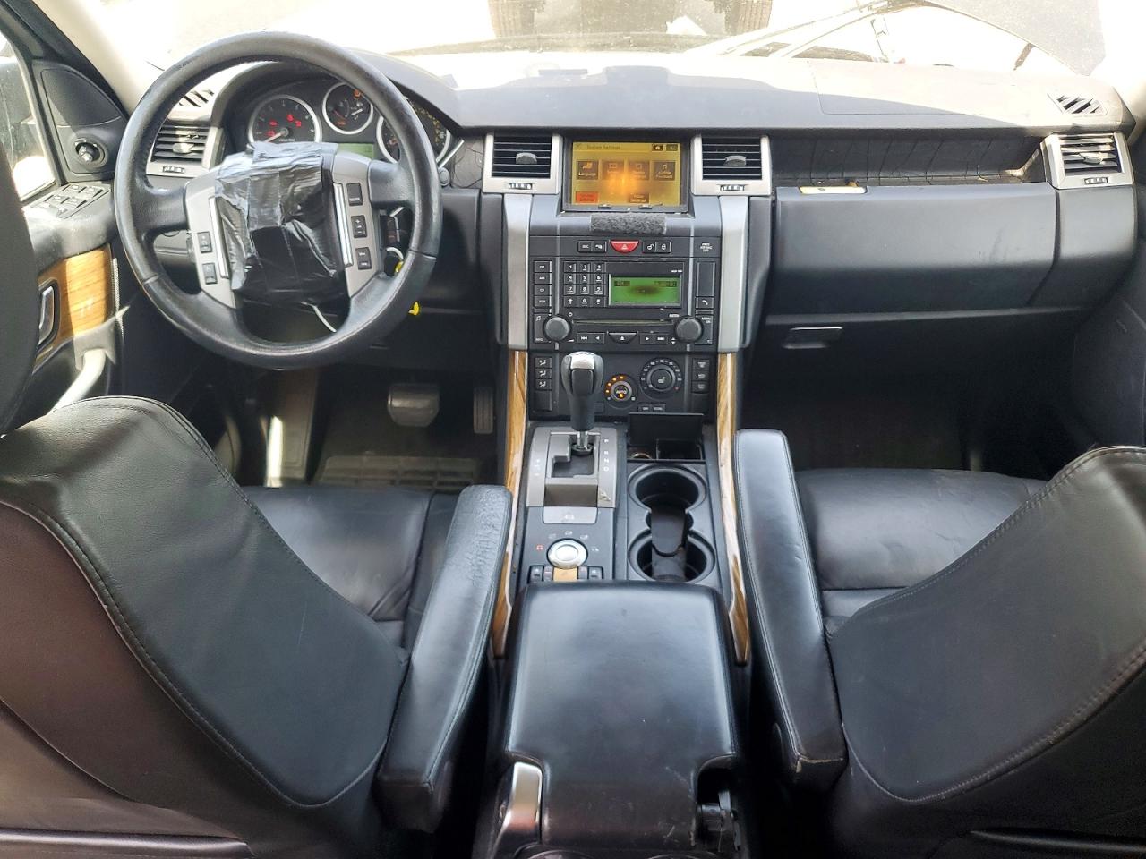 2008 Land Rover Range Rover Sport Supercharged Черный vin: SALSH23468A143061