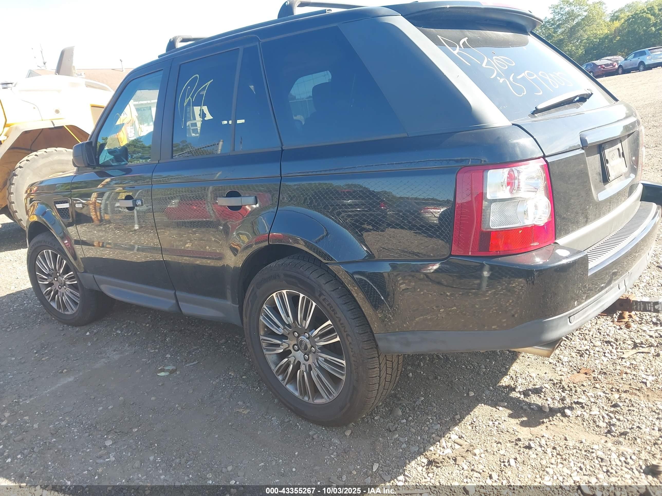 2006 Land Rover Range Rover Sport Supercharged Black vin: SALSH23476A923308