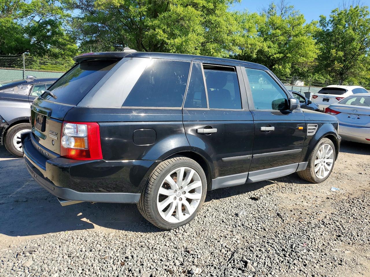 2006 Land Rover Range Rover Sport Supercharged Black vin: SALSH23496A913525