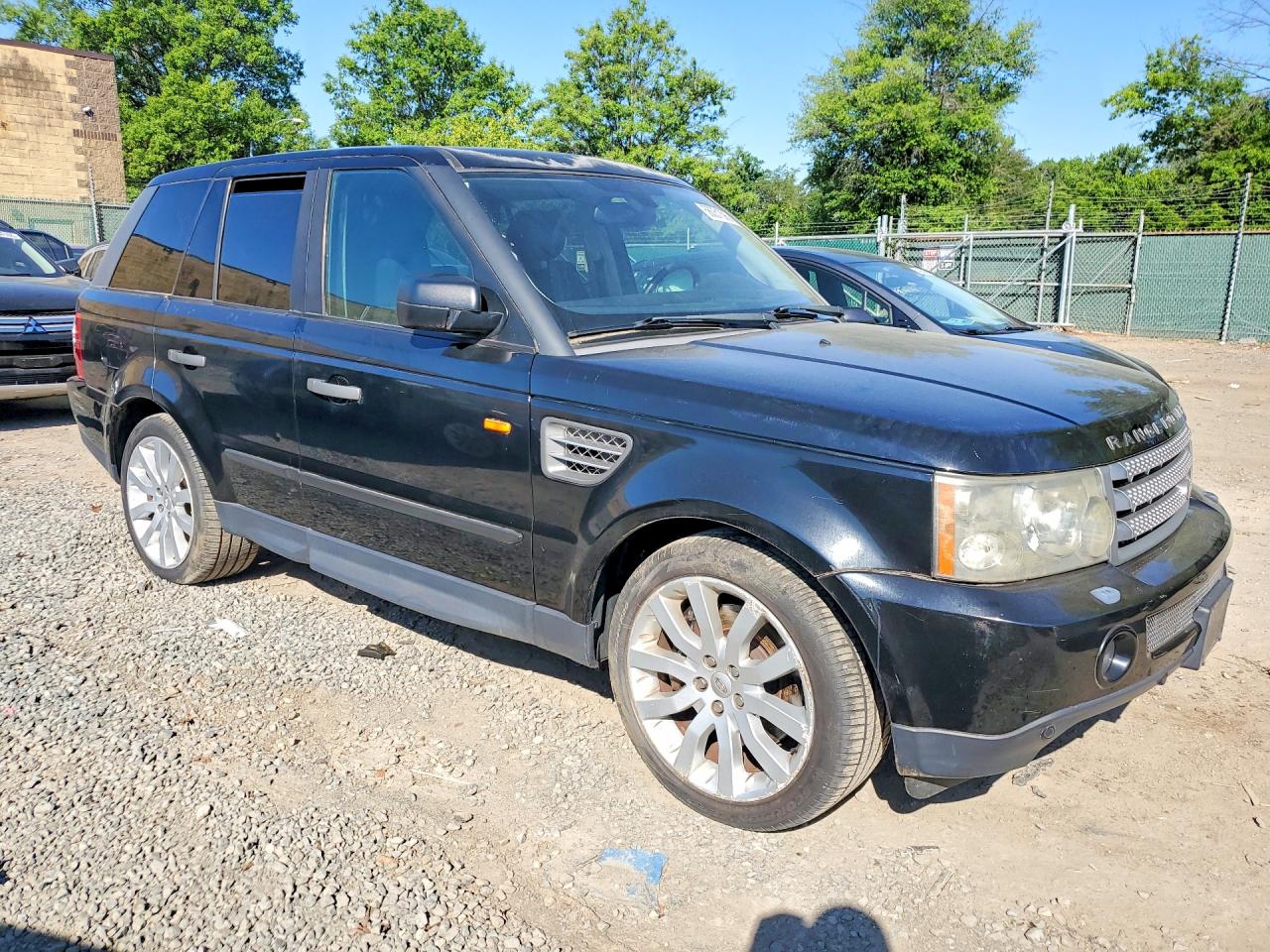 2006 Land Rover Range Rover Sport Supercharged Black vin: SALSH23496A913525