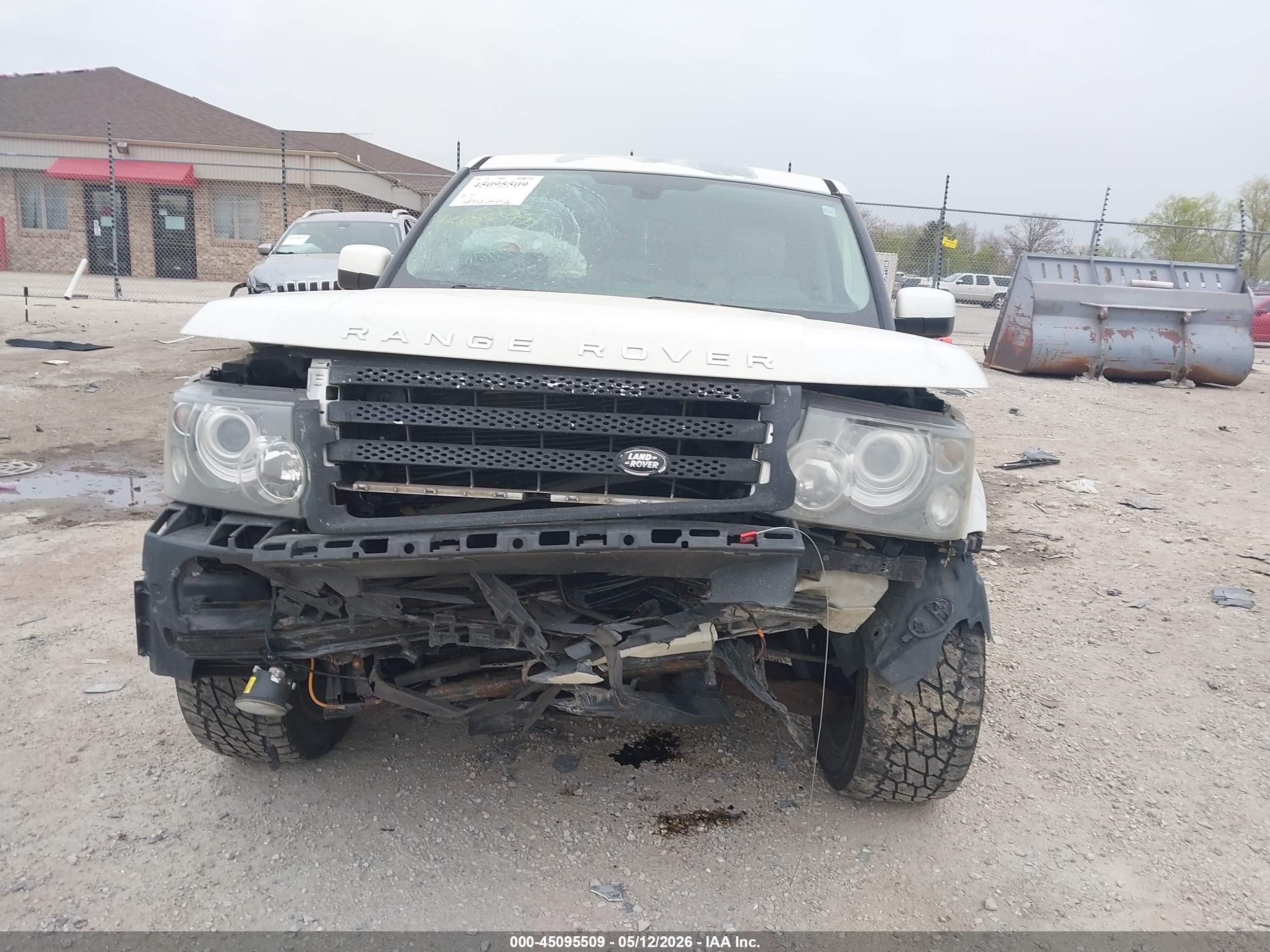 2007 Land Rover Range Rover Sport Supercharged White vin: SALSH23497A119478