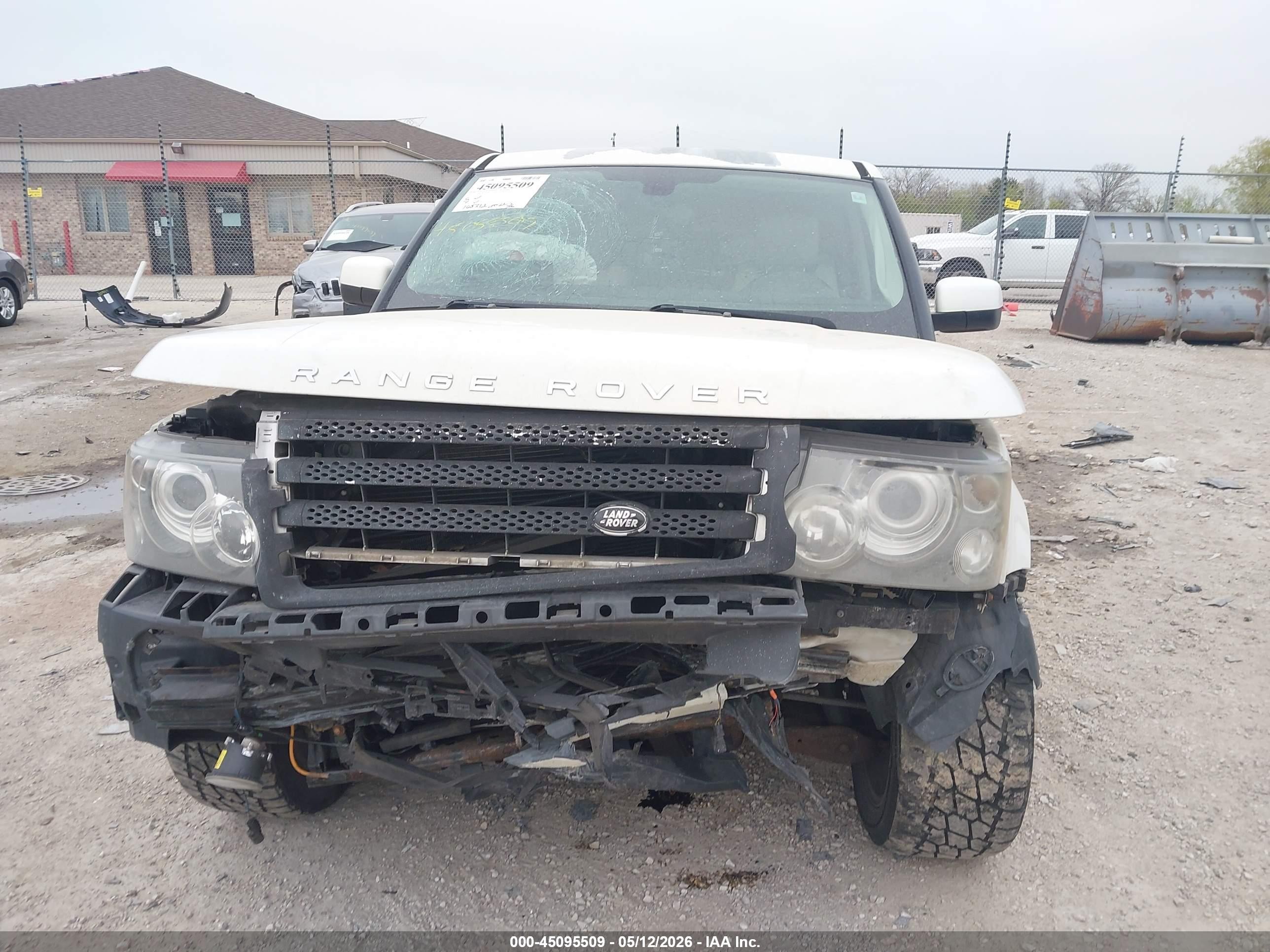 2007 Land Rover Range Rover Sport Supercharged White vin: SALSH23497A119478