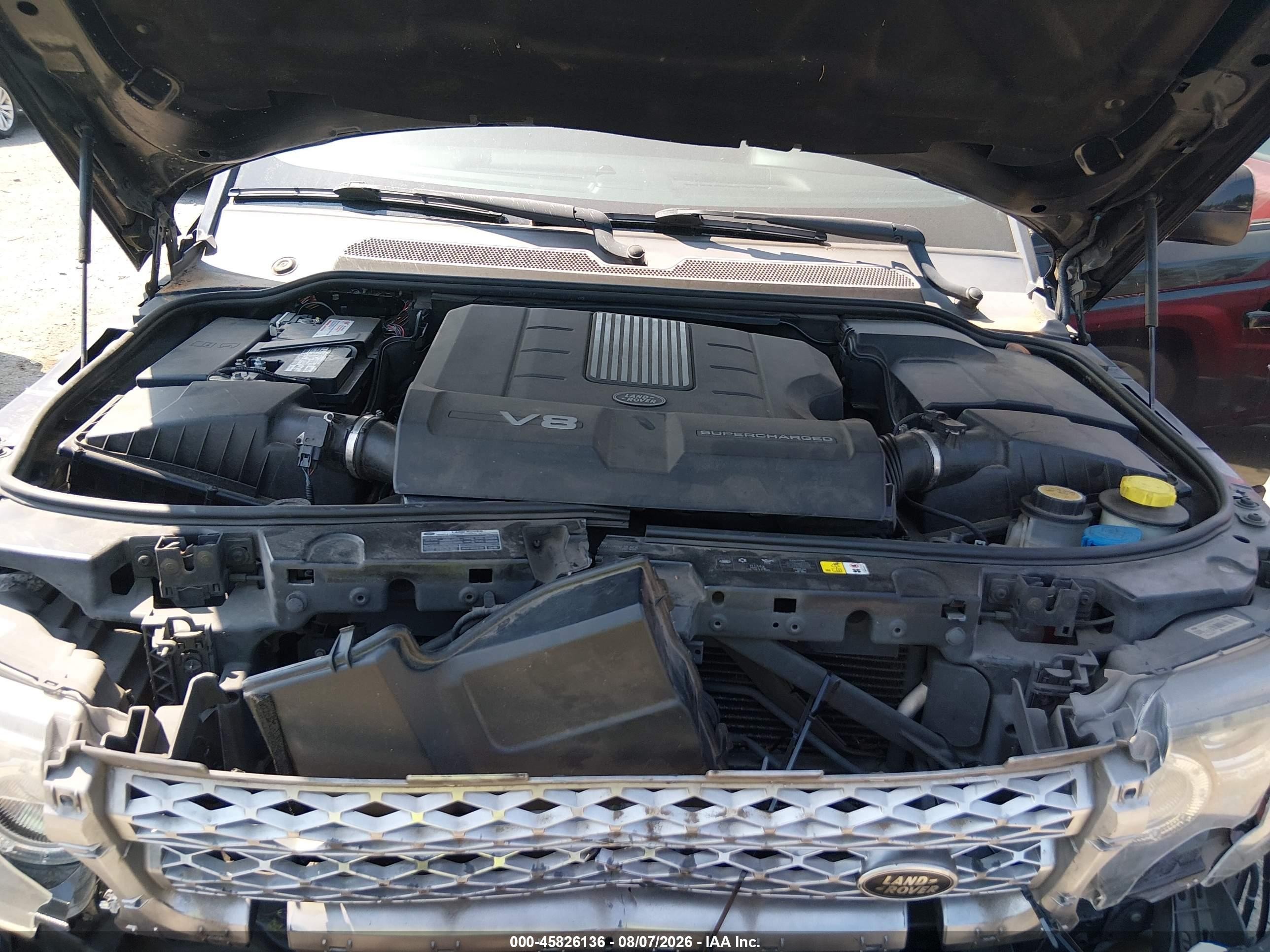 2013 Land Rover Range Rover Sport Supercharged Black vin: SALSH2E40DA770703