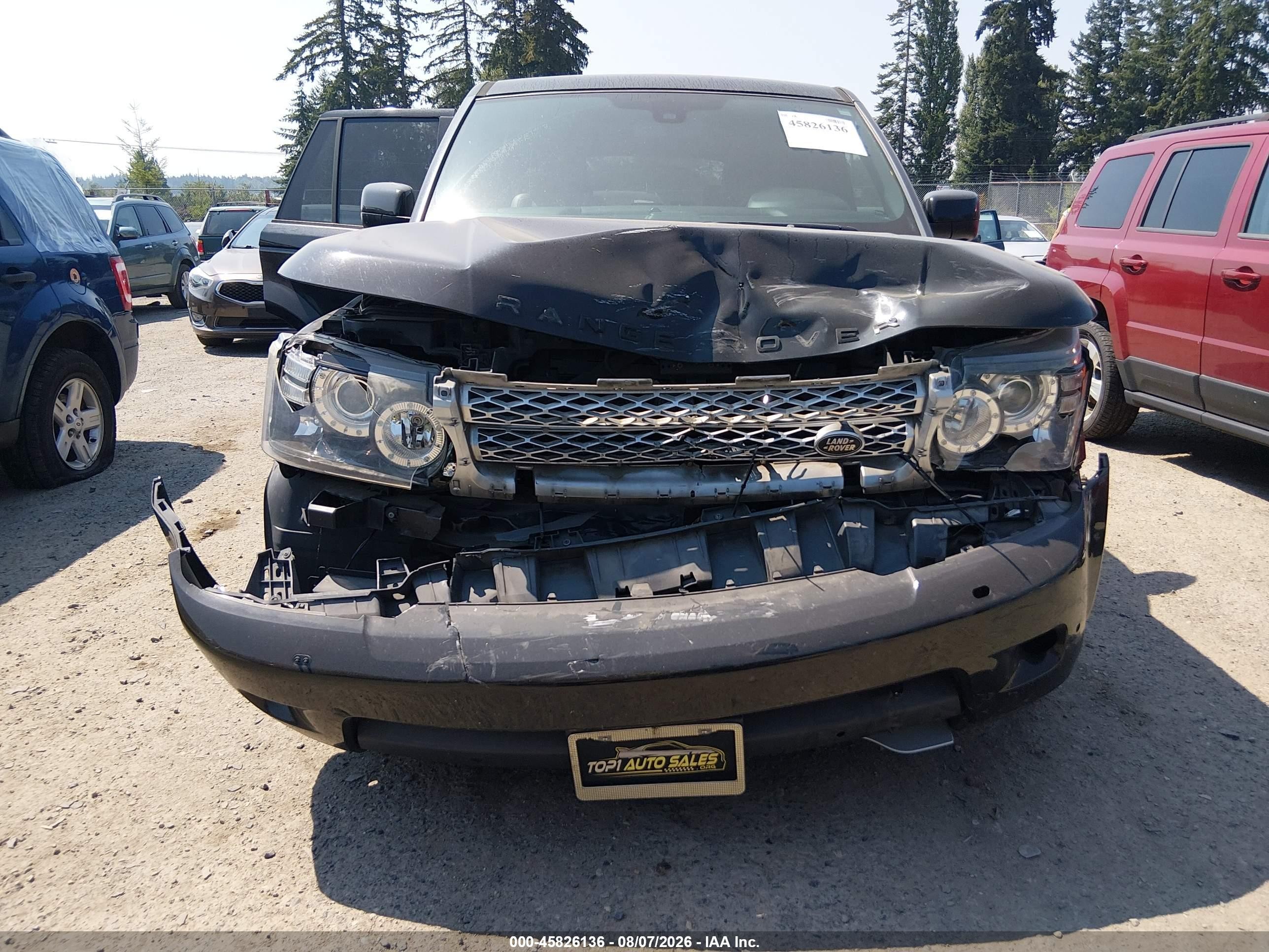 2013 Land Rover Range Rover Sport Supercharged Black vin: SALSH2E40DA770703