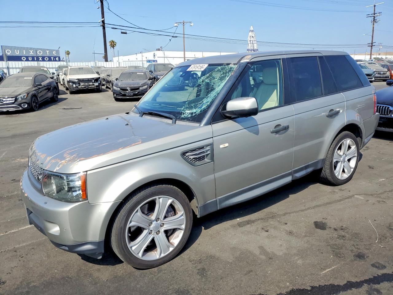2011 Land Rover Range Rover Sport Sc Gray vin: SALSH2E42BA266151