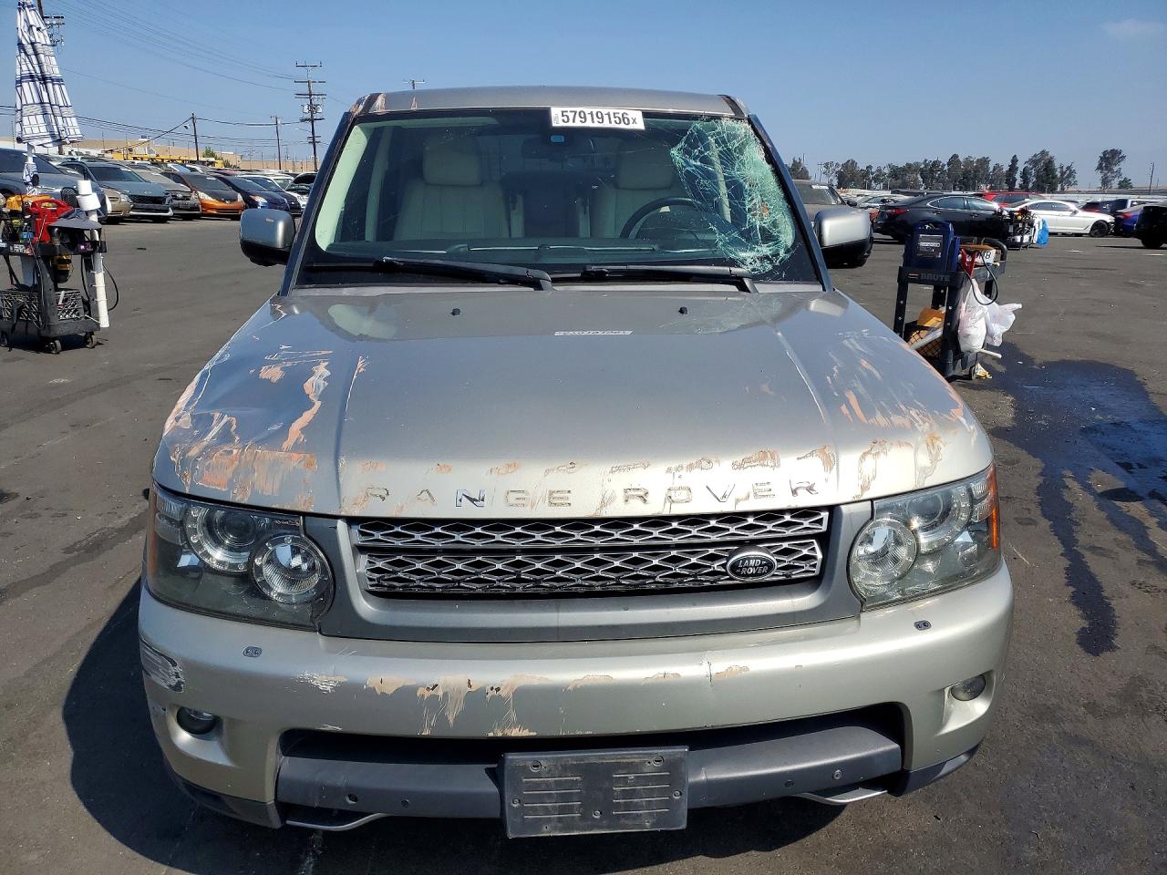 2011 Land Rover Range Rover Sport Sc Gray vin: SALSH2E42BA266151