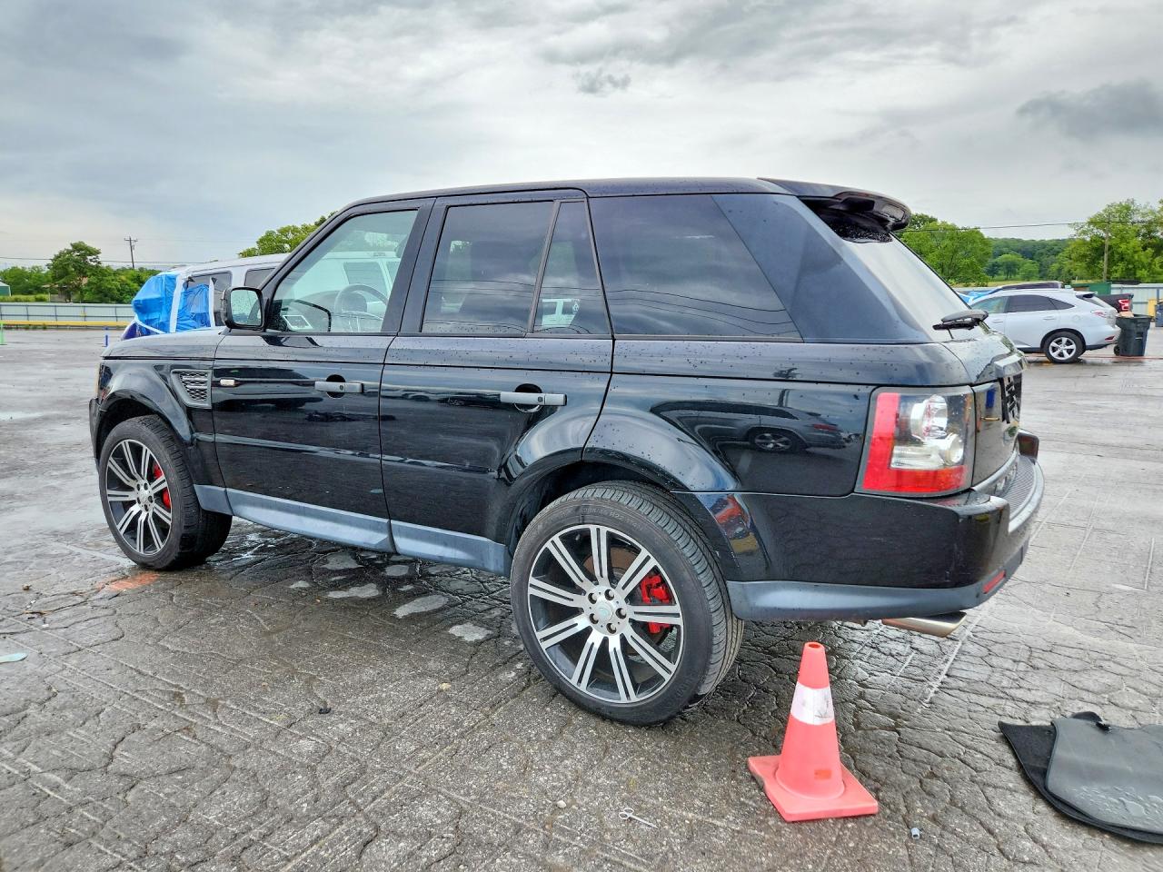 2011 Land Rover Range Rover Sport Sc Black vin: SALSH2E43BA704675