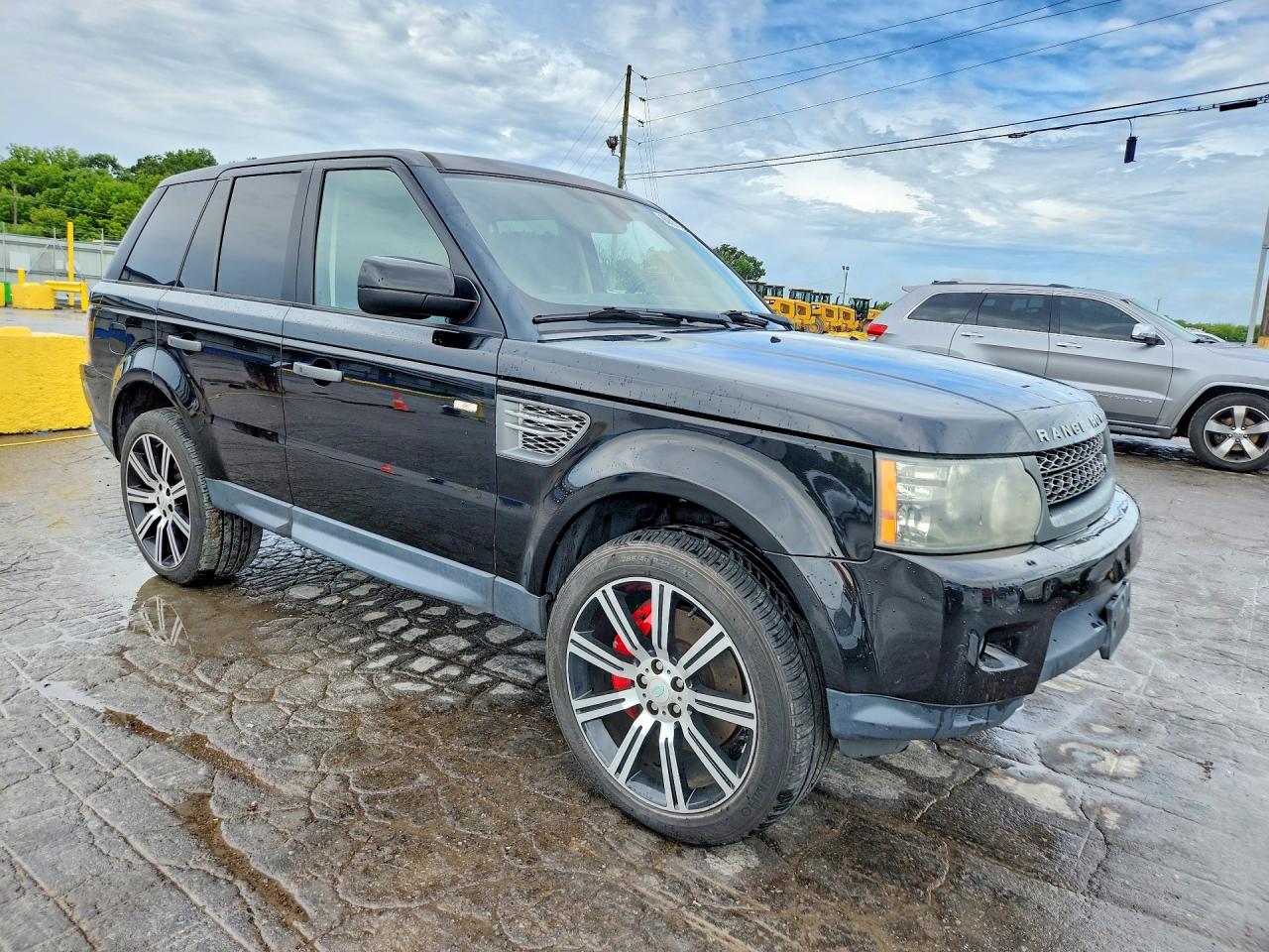 2011 Land Rover Range Rover Sport Sc Black vin: SALSH2E43BA704675