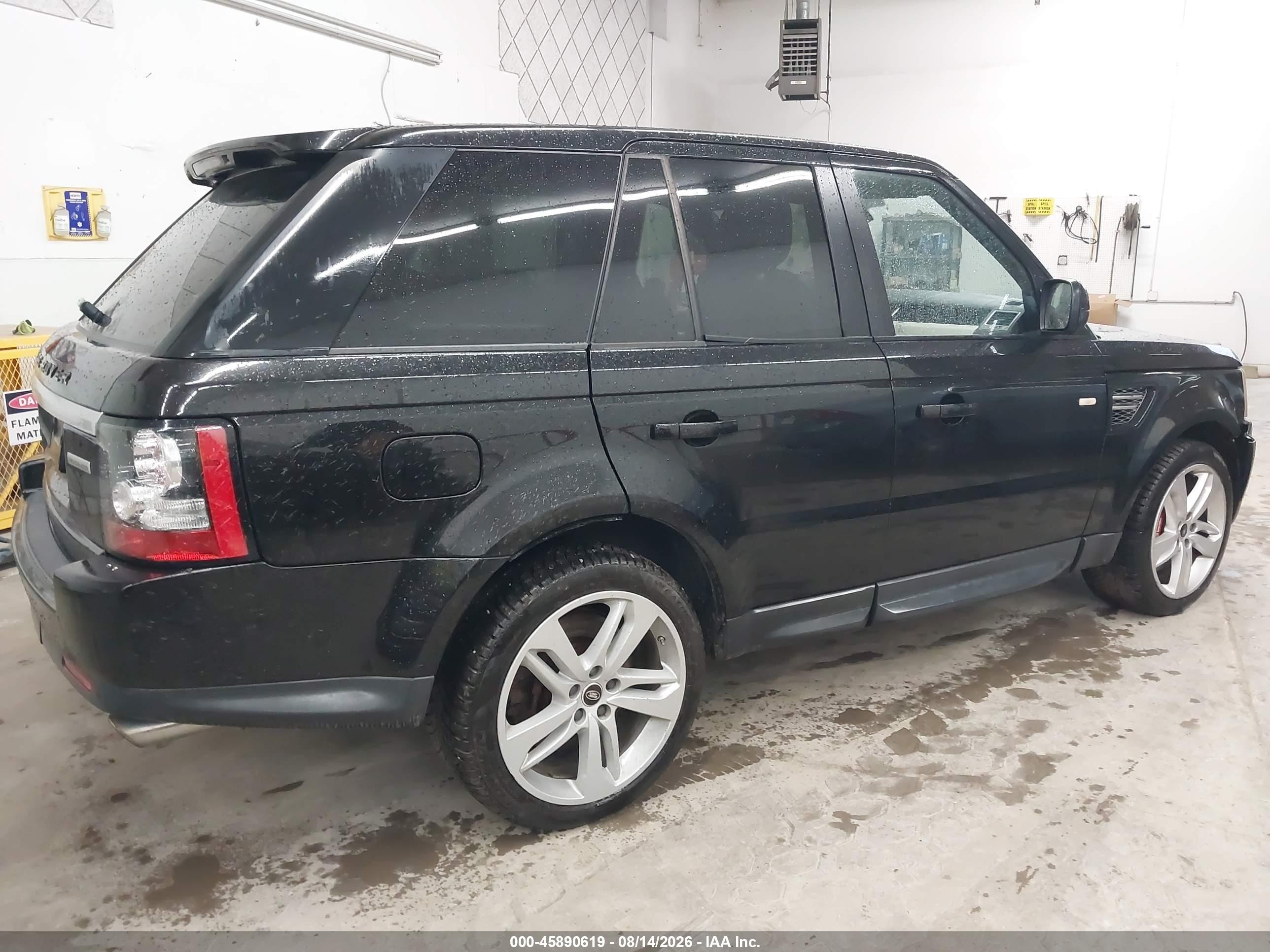 2013 Land Rover Range Rover Sport Supercharged Black vin: SALSH2E43DA778472