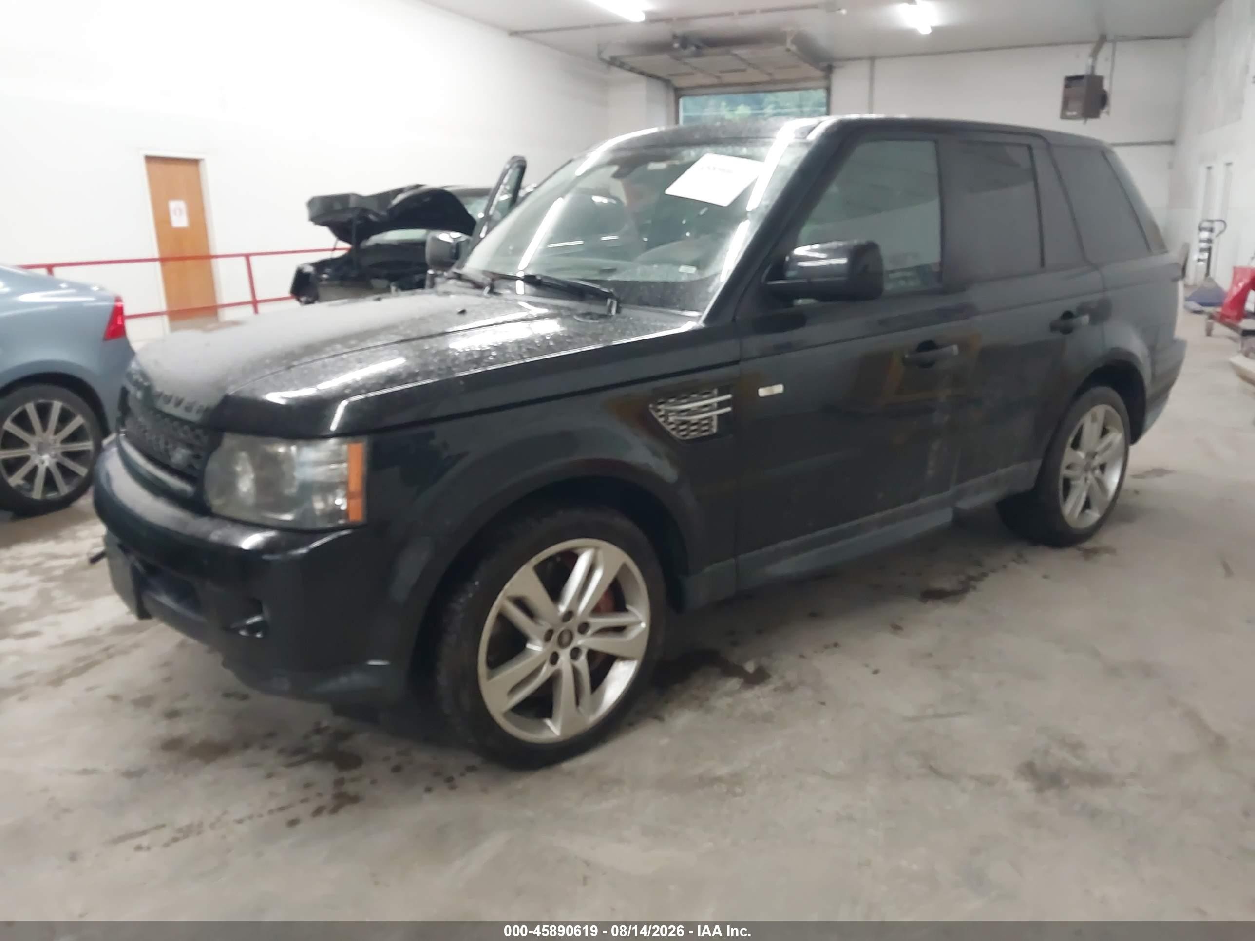 2013 Land Rover Range Rover Sport Supercharged Black vin: SALSH2E43DA778472