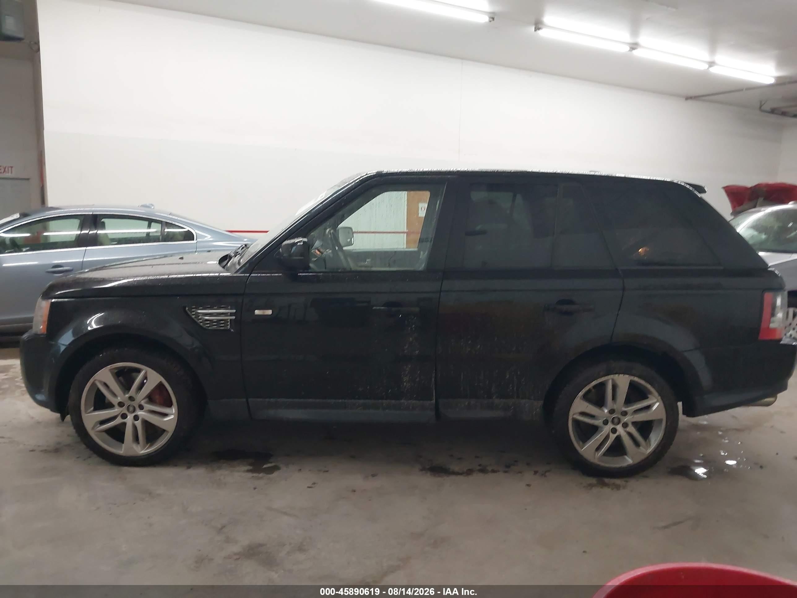 2013 Land Rover Range Rover Sport Supercharged Black vin: SALSH2E43DA778472