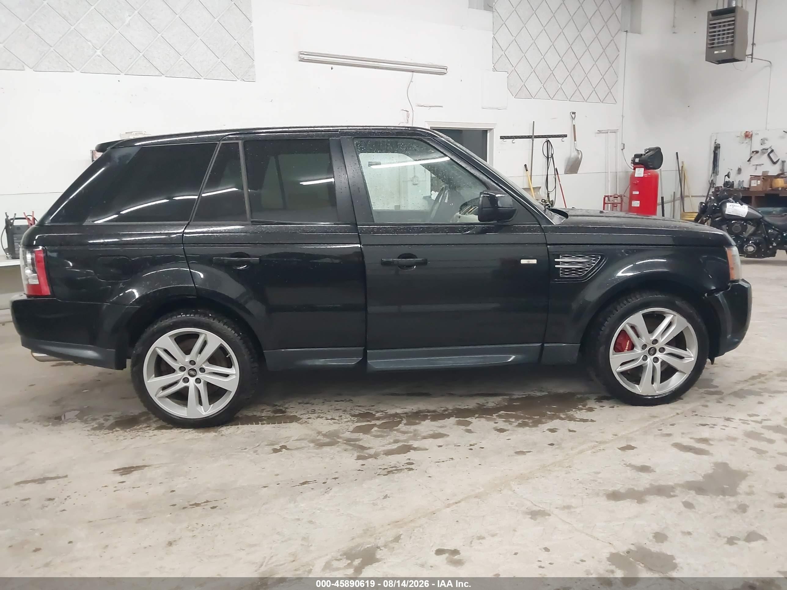 2013 Land Rover Range Rover Sport Supercharged Black vin: SALSH2E43DA778472