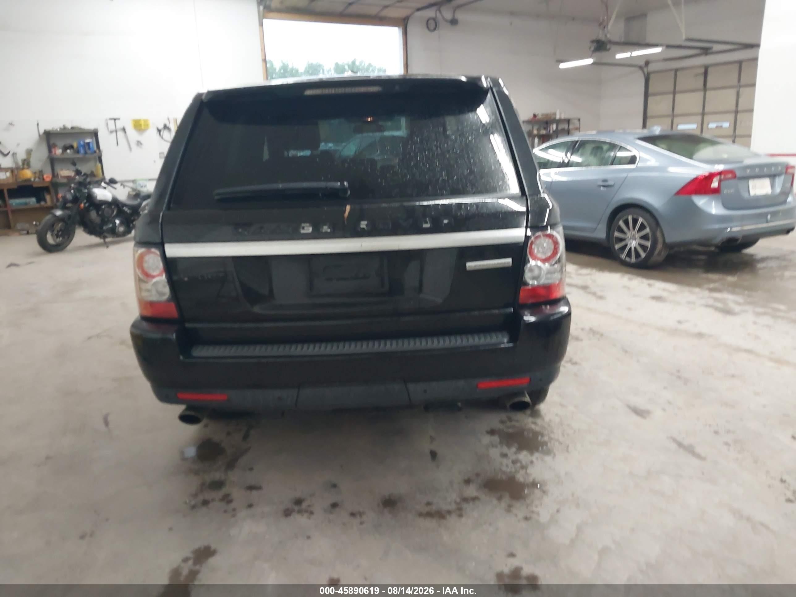 2013 Land Rover Range Rover Sport Supercharged Black vin: SALSH2E43DA778472