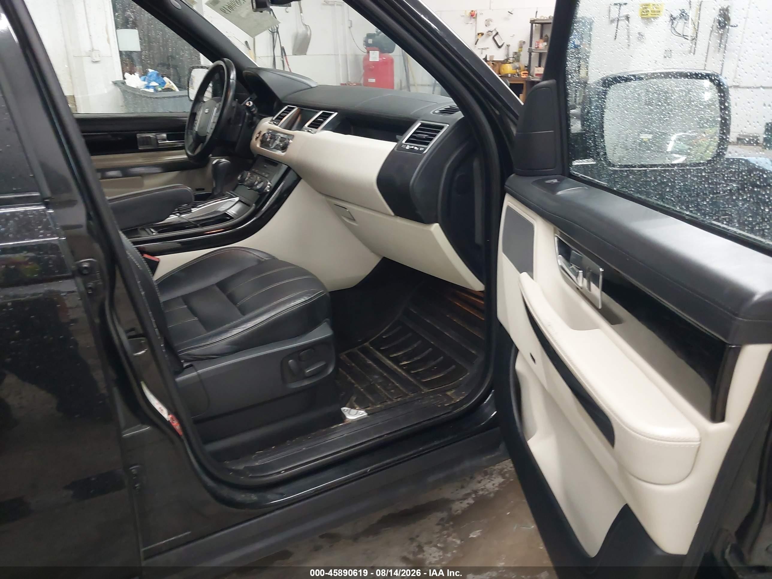 2013 Land Rover Range Rover Sport Supercharged Black vin: SALSH2E43DA778472