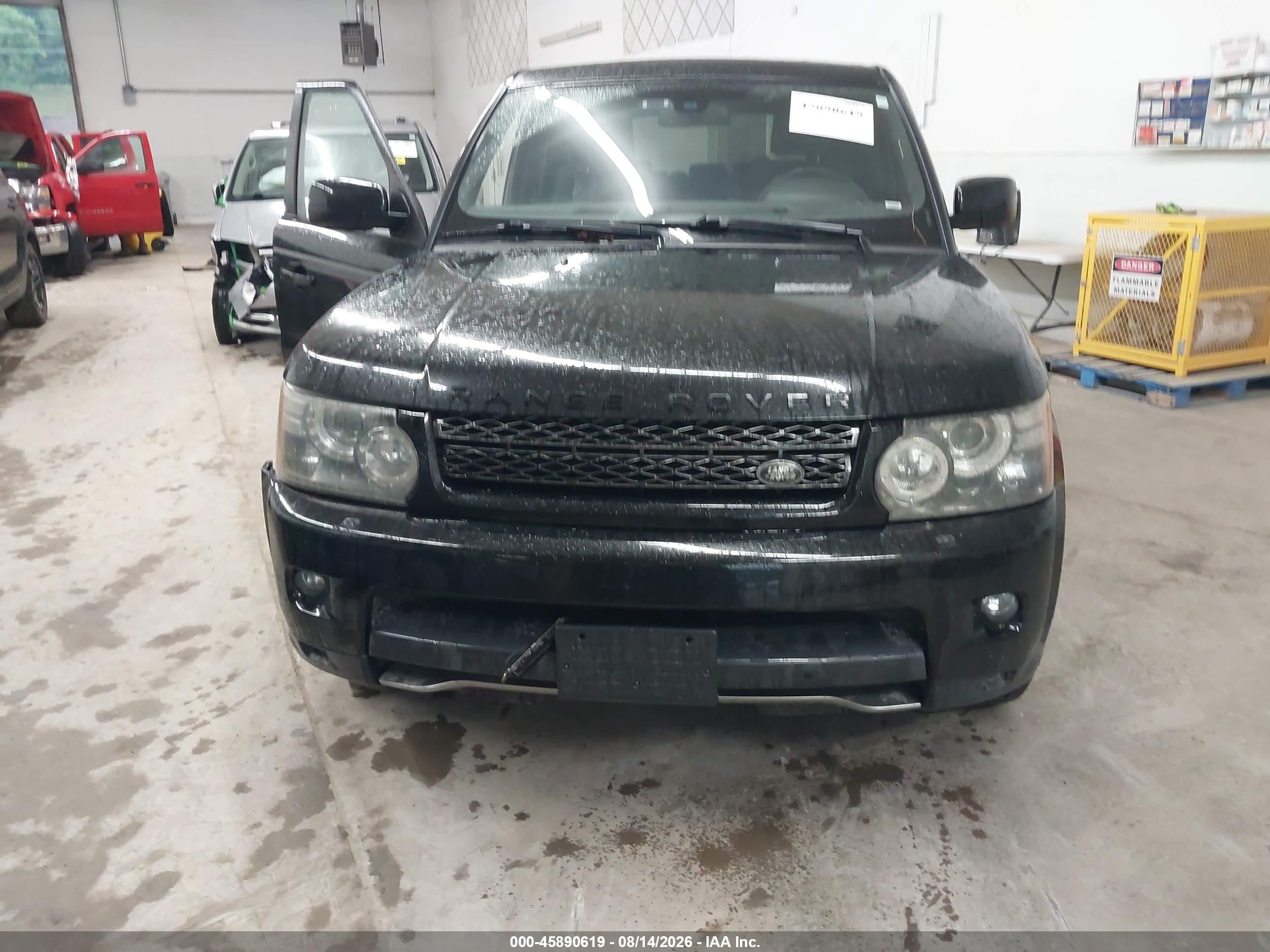 2013 Land Rover Range Rover Sport Supercharged Black vin: SALSH2E43DA778472