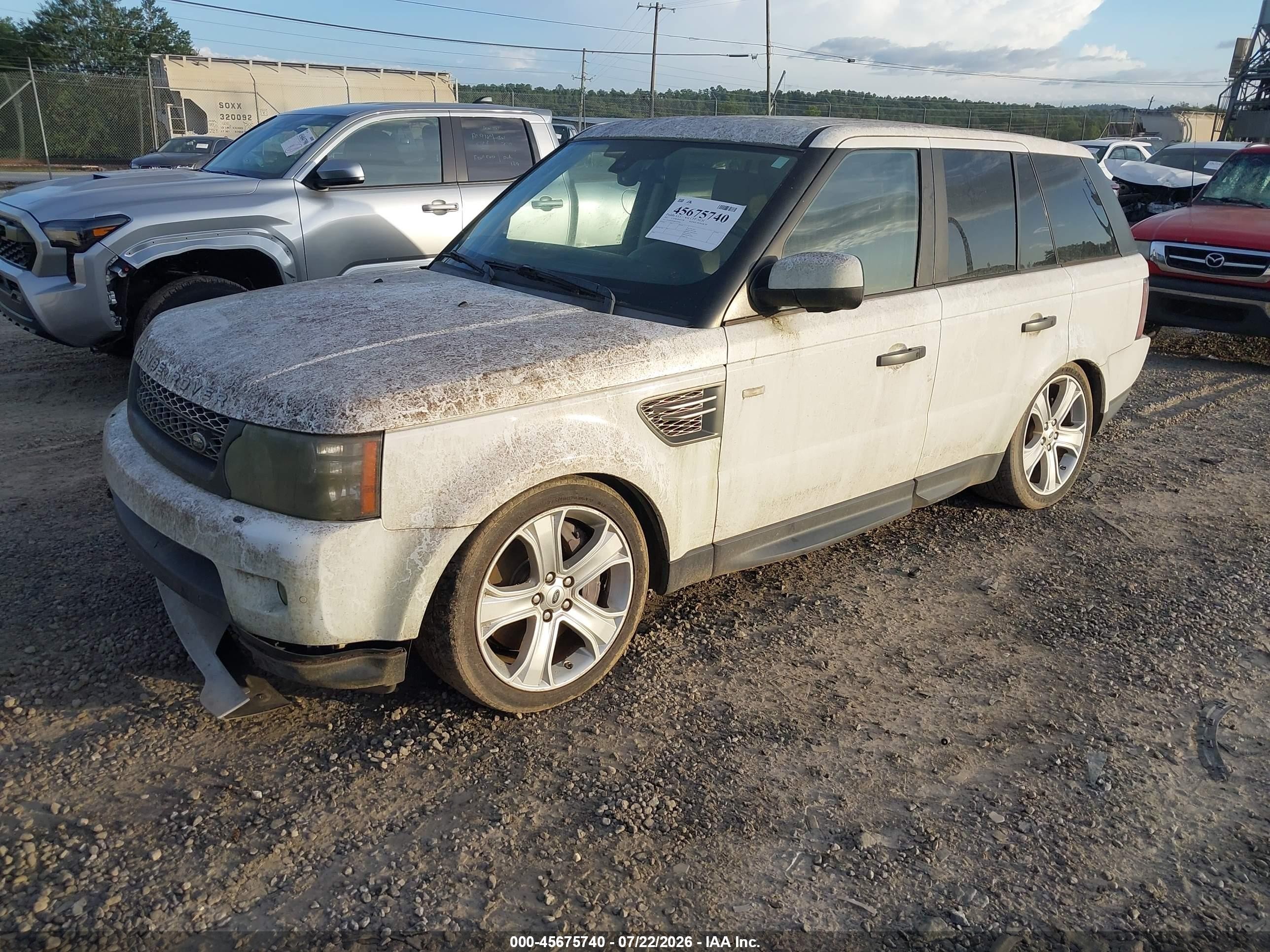2011 Land Rover Range Rover Sport Supercharged White vin: SALSH2E44BA263946